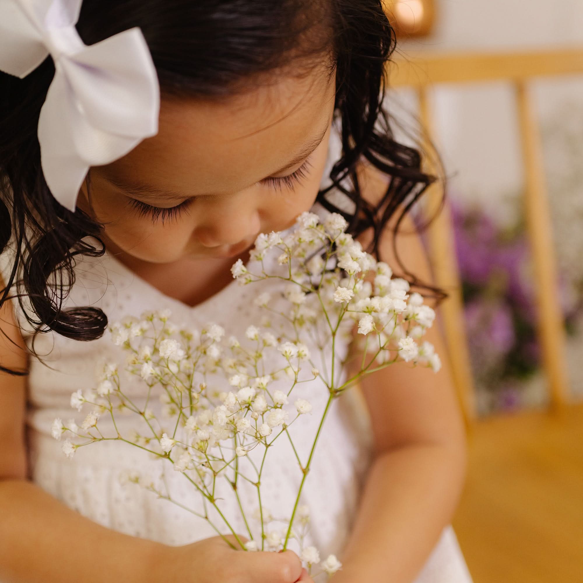 Bow Shoulder Organic Swing Dress