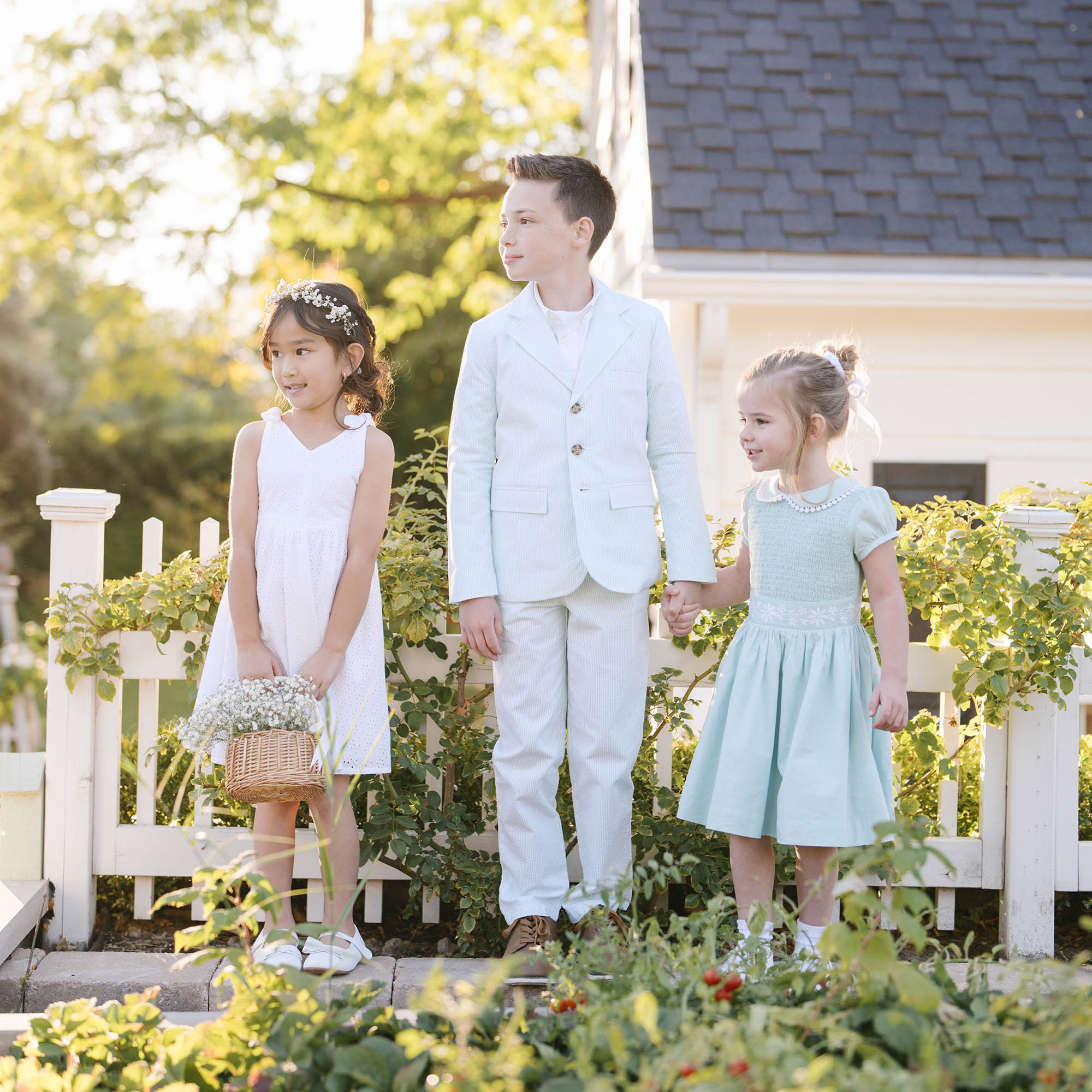Organic Seersucker Suit Pant
