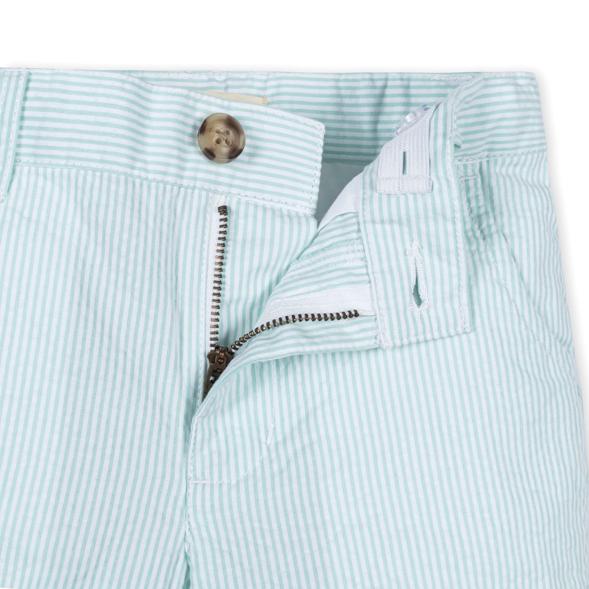 Organic Seersucker Short