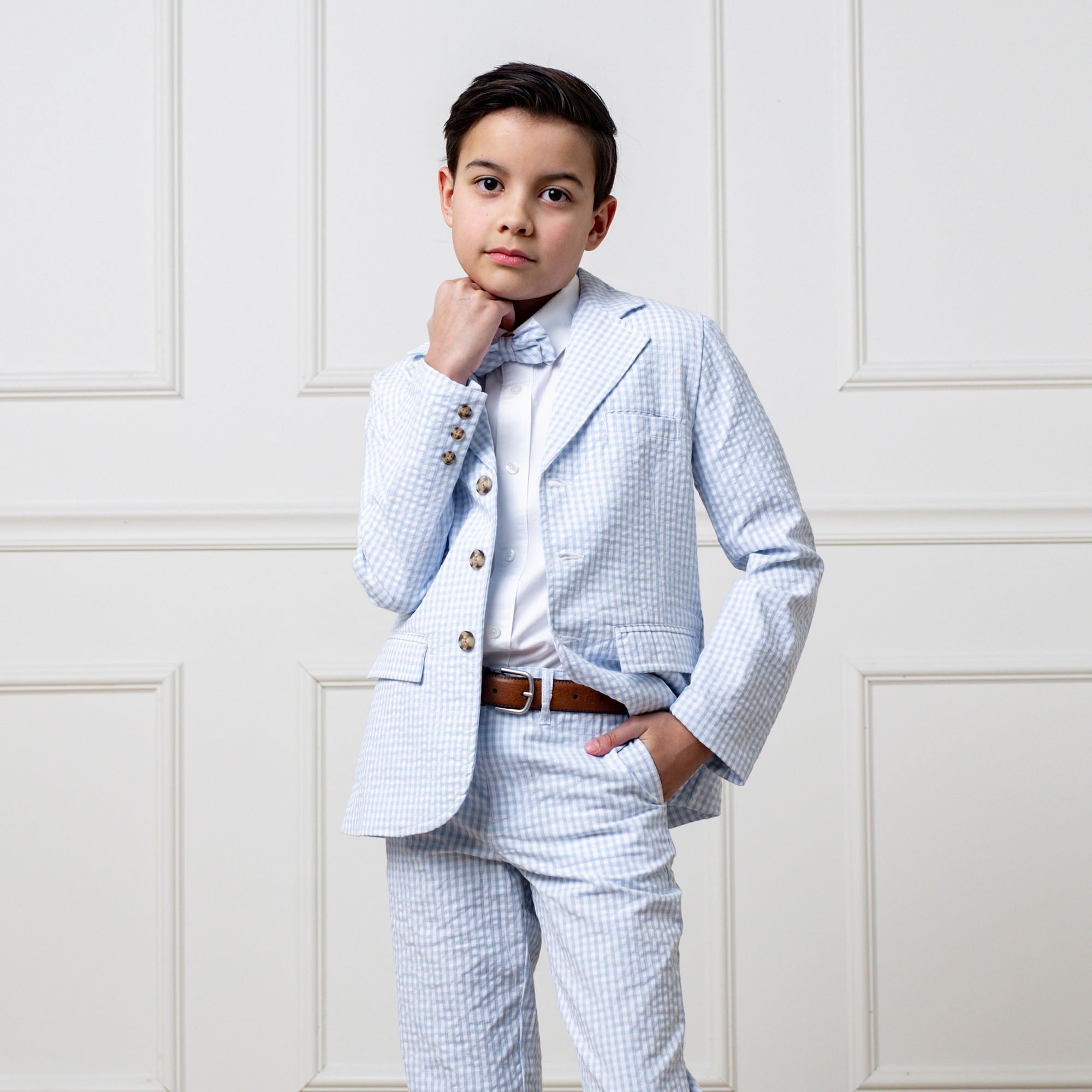Organic Seersucker Suit Jacket