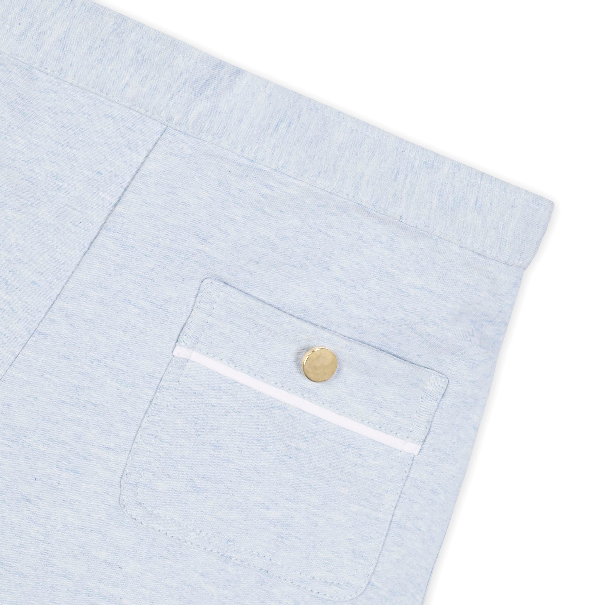 Organic French Terry Pull-On Short