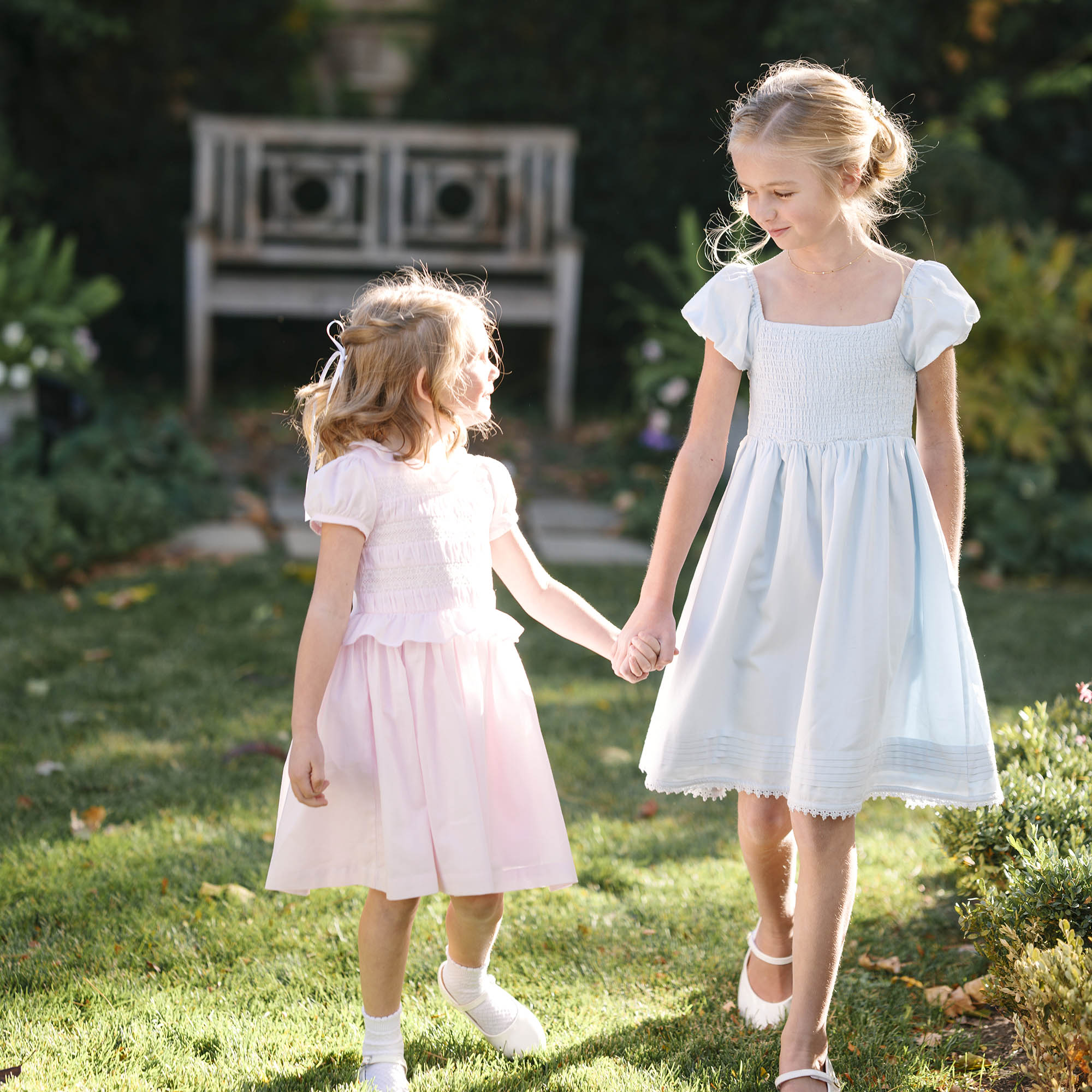 Organic Sateen Flower Girl Dress