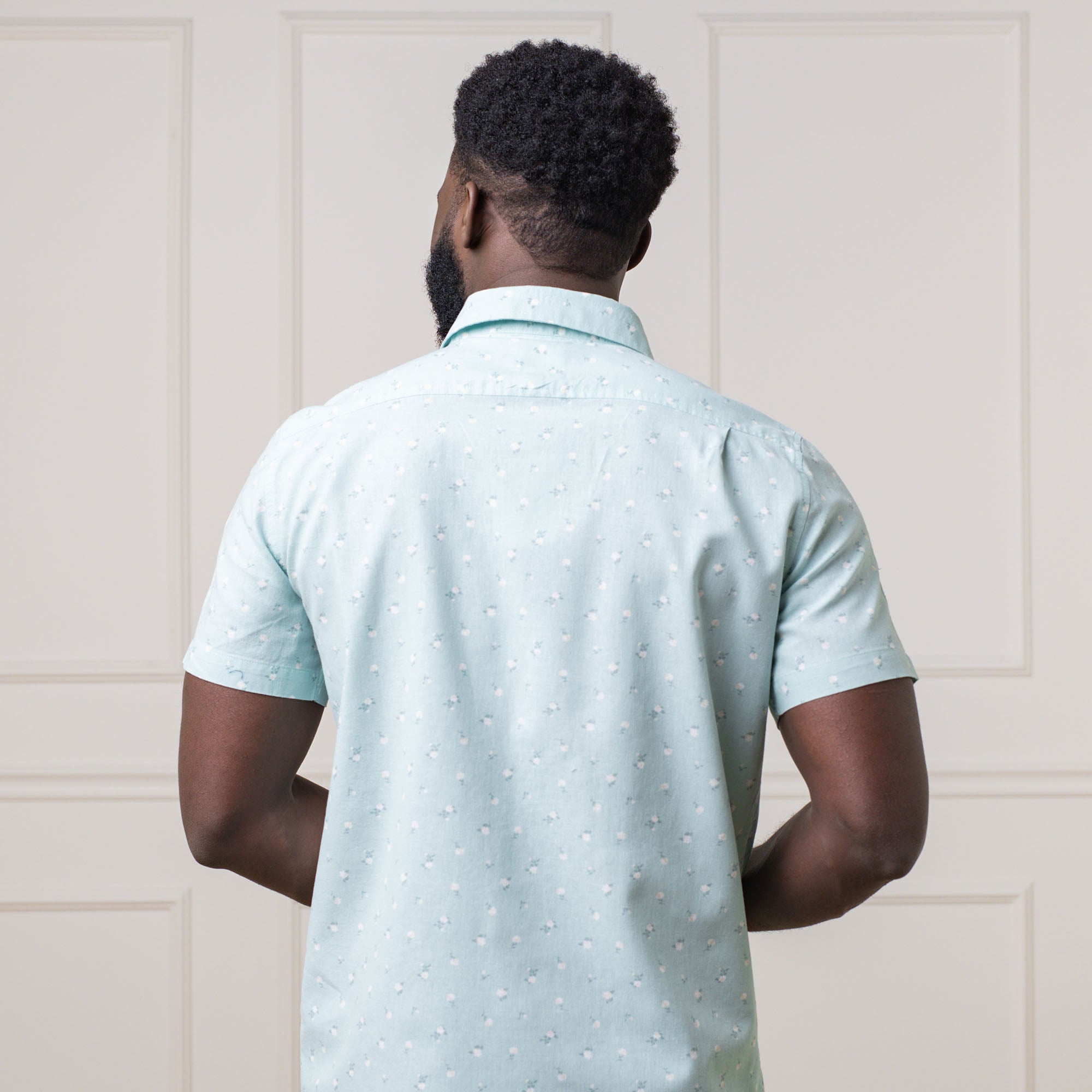 Linen Short Sleeve Button Down Shirt