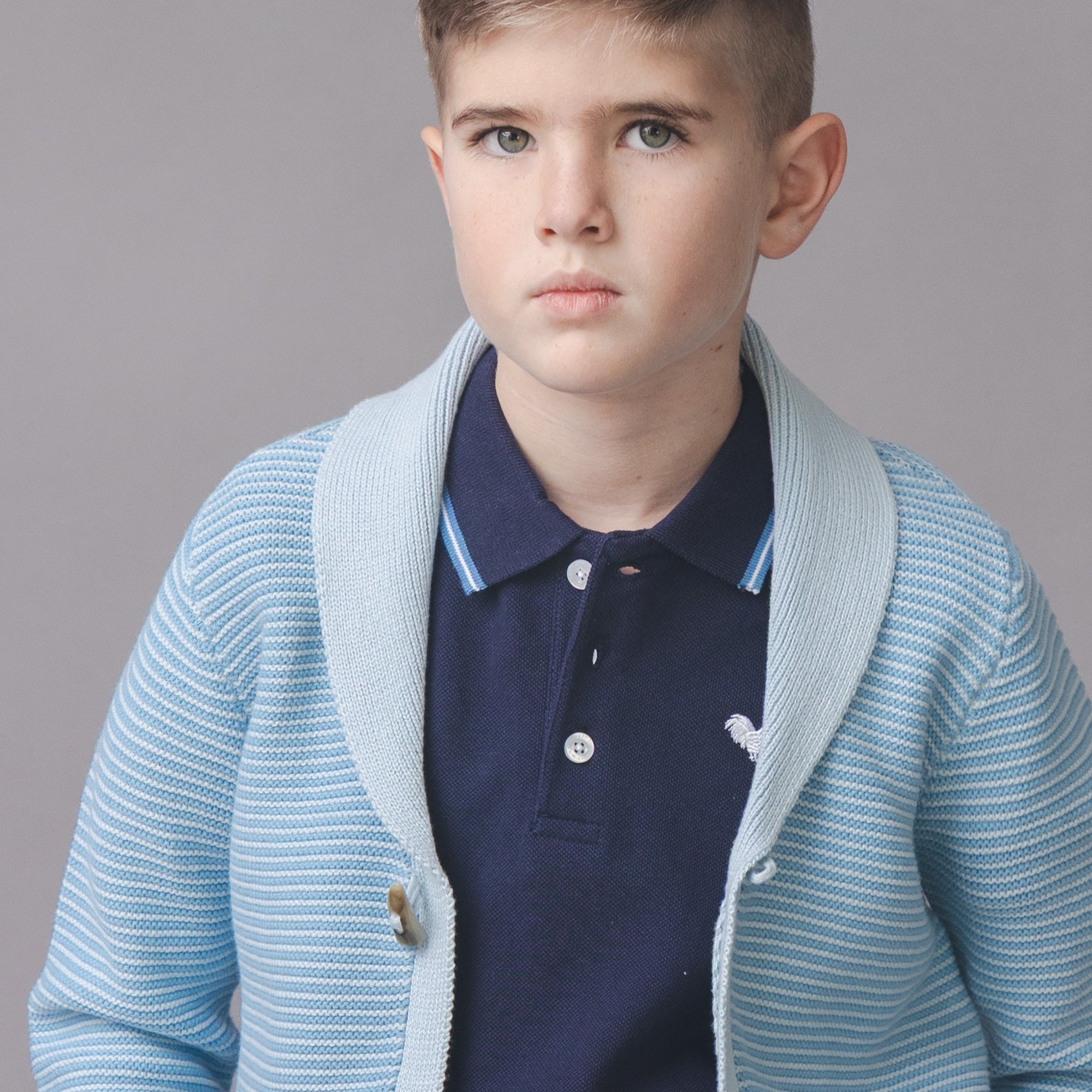 Organic Shawl Collar Cardigan