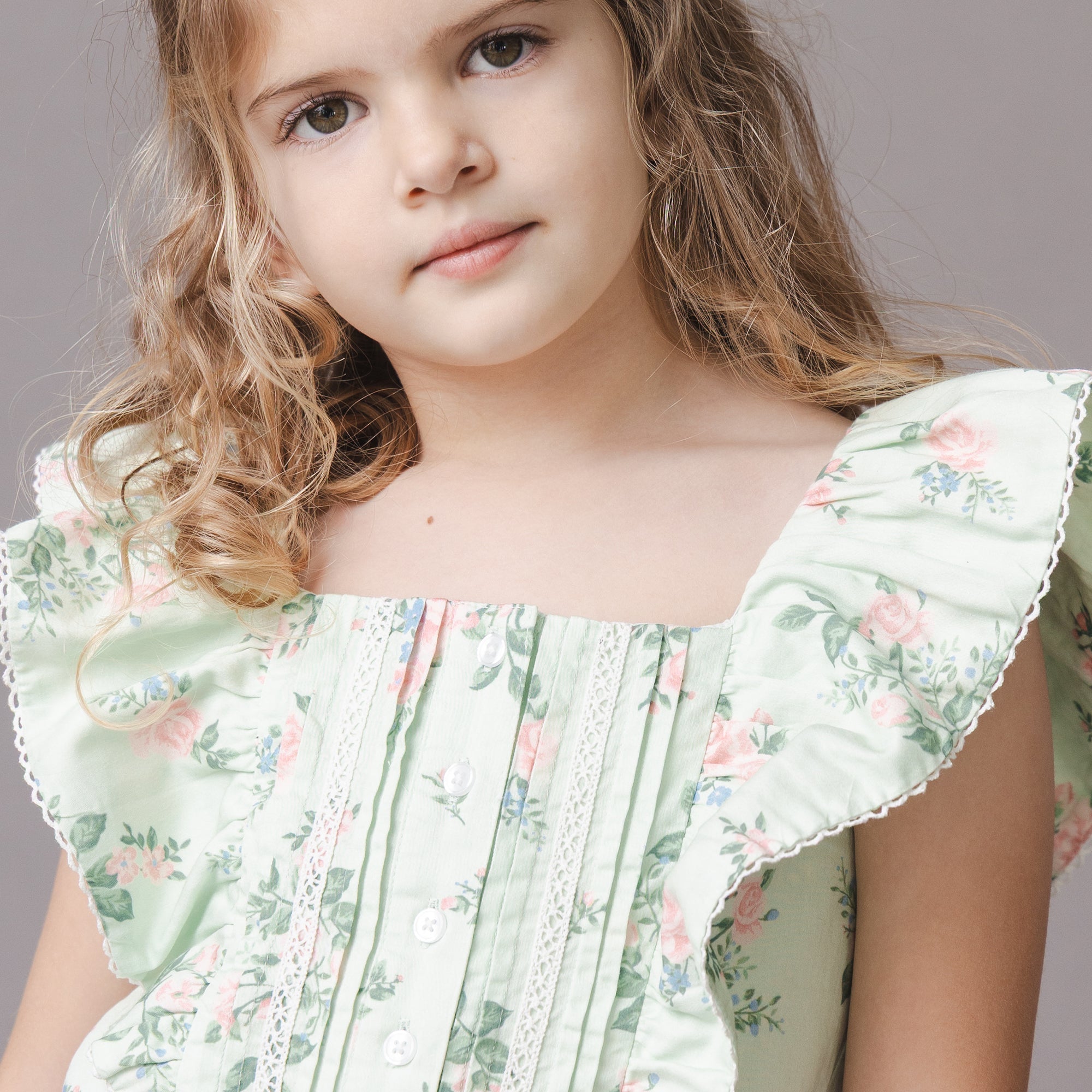 Organic Flutter Sleeve Jumpsuit