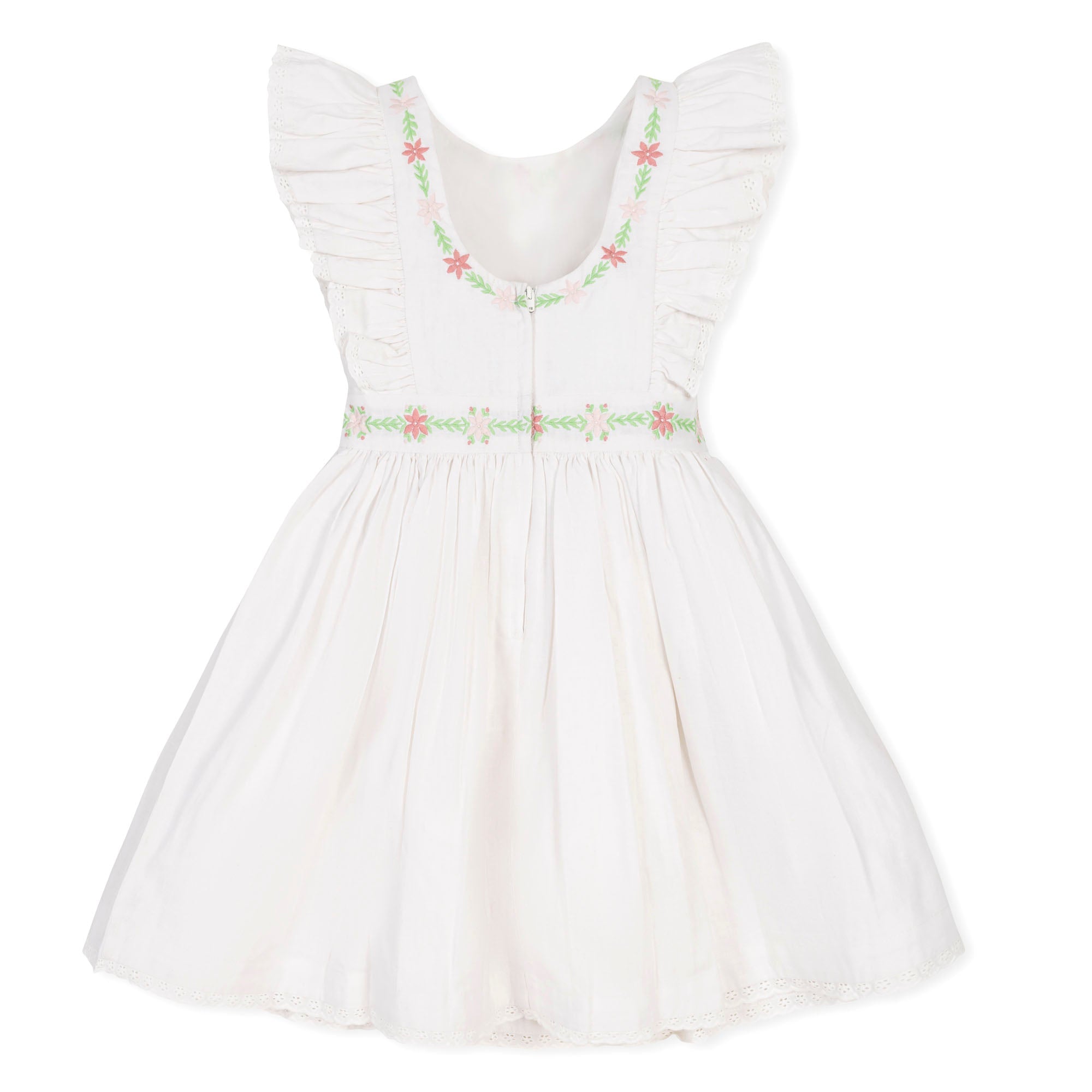 Linen Ruffle Jumper