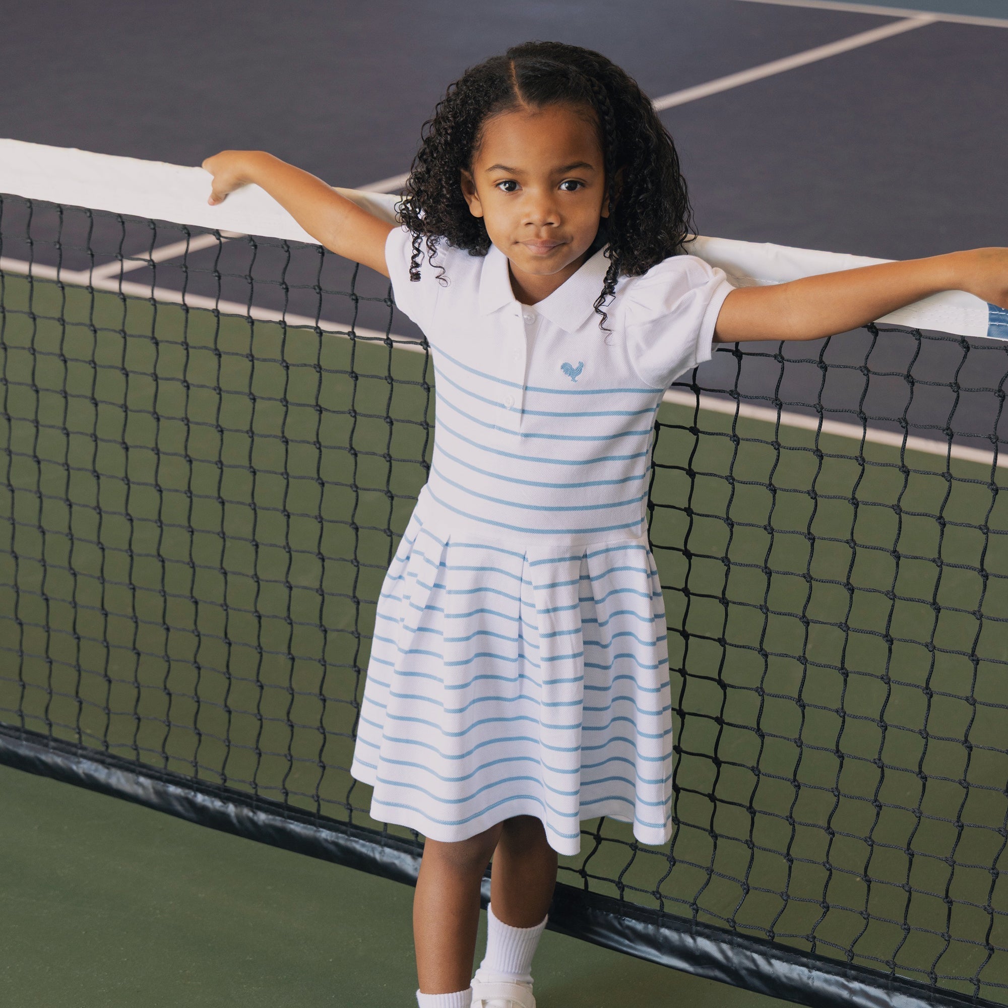Organic Pique Polo Dress