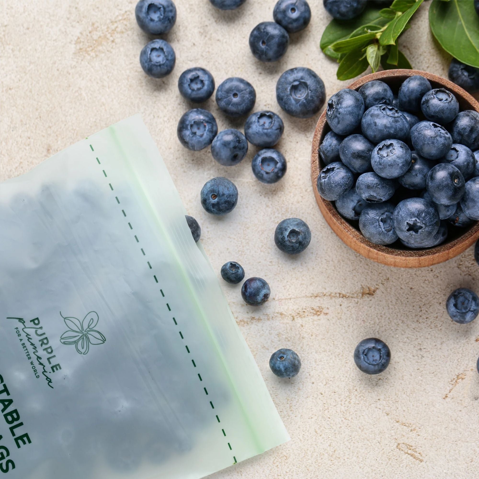 Compostable Resealable Bags. Eco-Friendly & Durable. Snack, Sandwich, Quart & Gallon Sizes