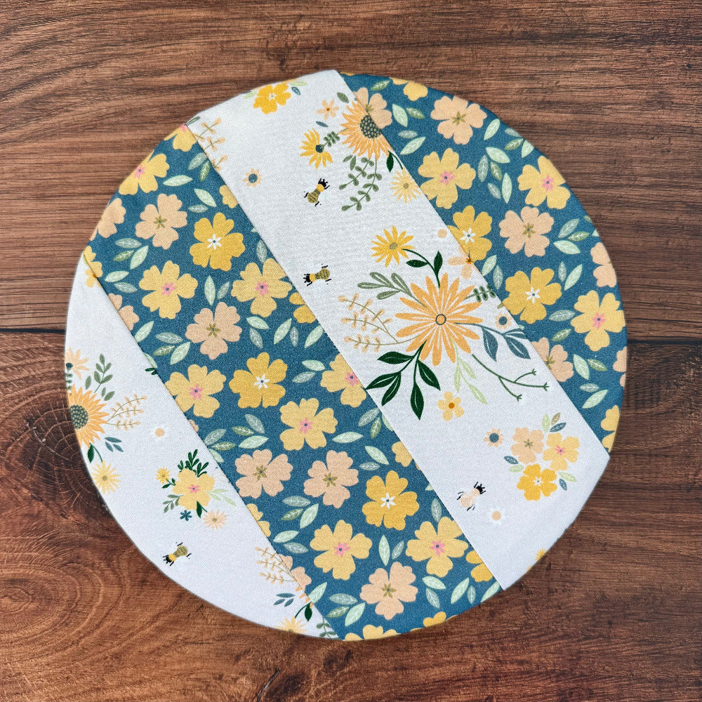 Small cotton bowl & banneton cover — reusable, plastic-free, Five Oaks Farm