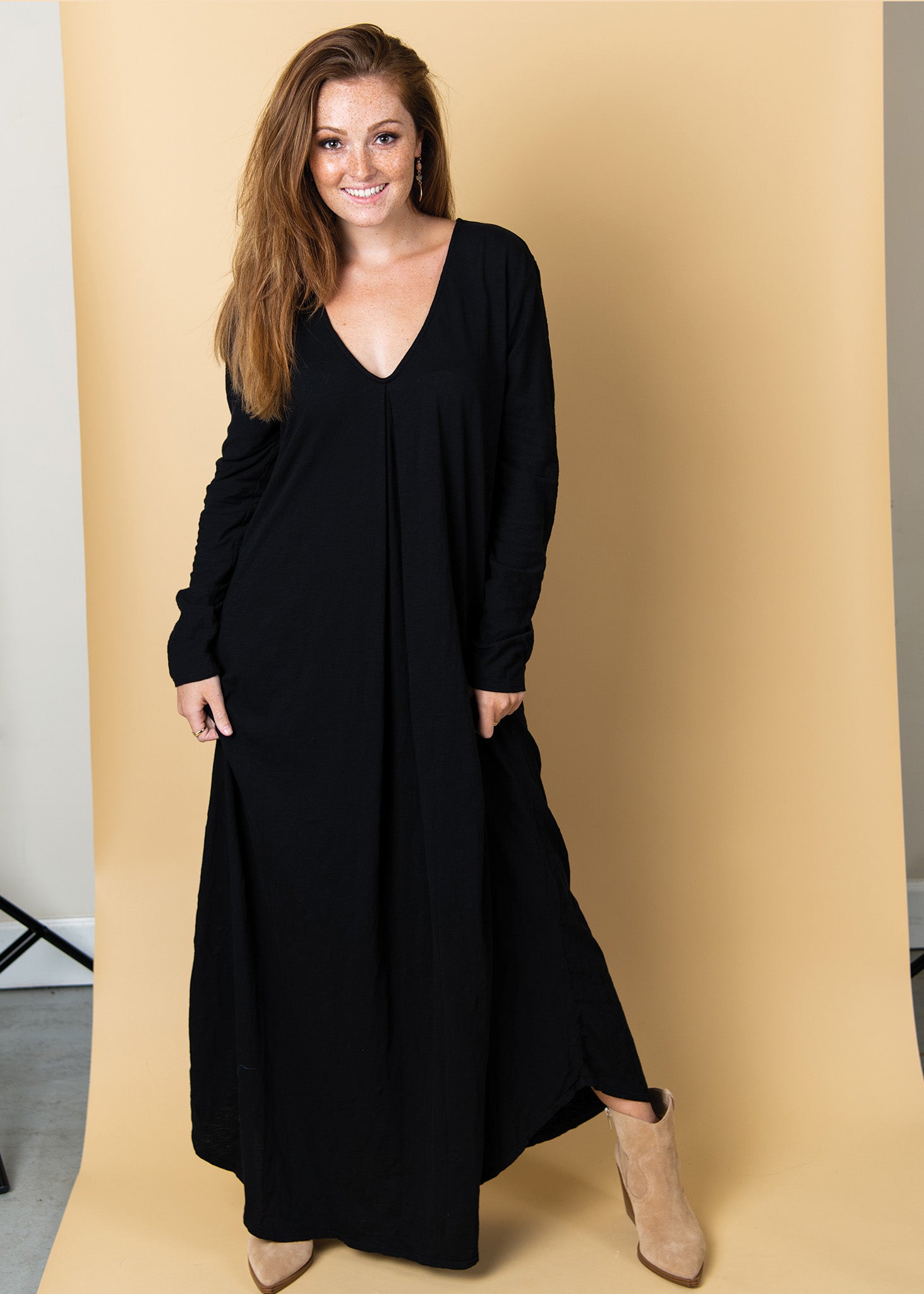 Be Clever Duo Dress - Black