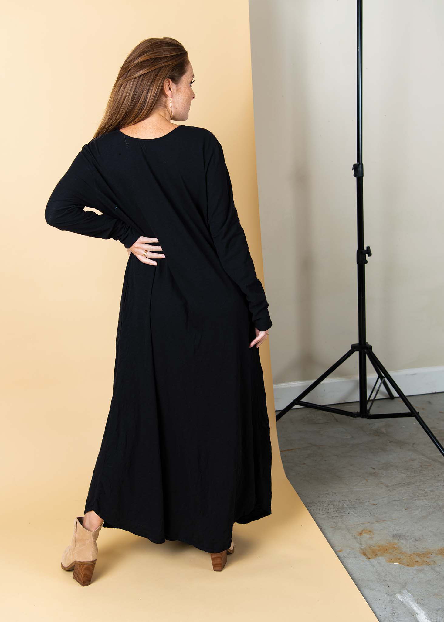 Be Clever Duo Dress - Black