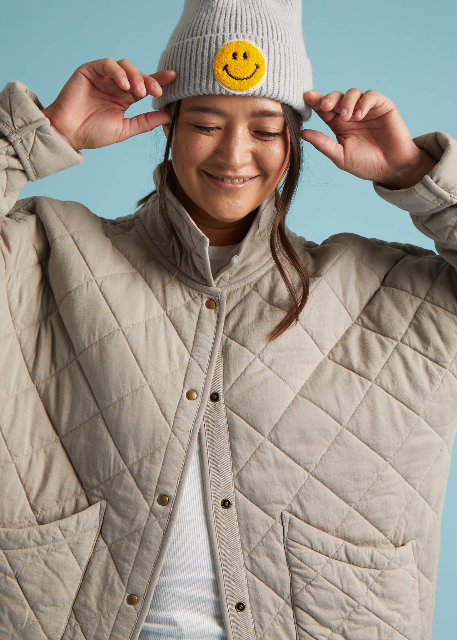 Countryside Quilted Jacket - Pebble