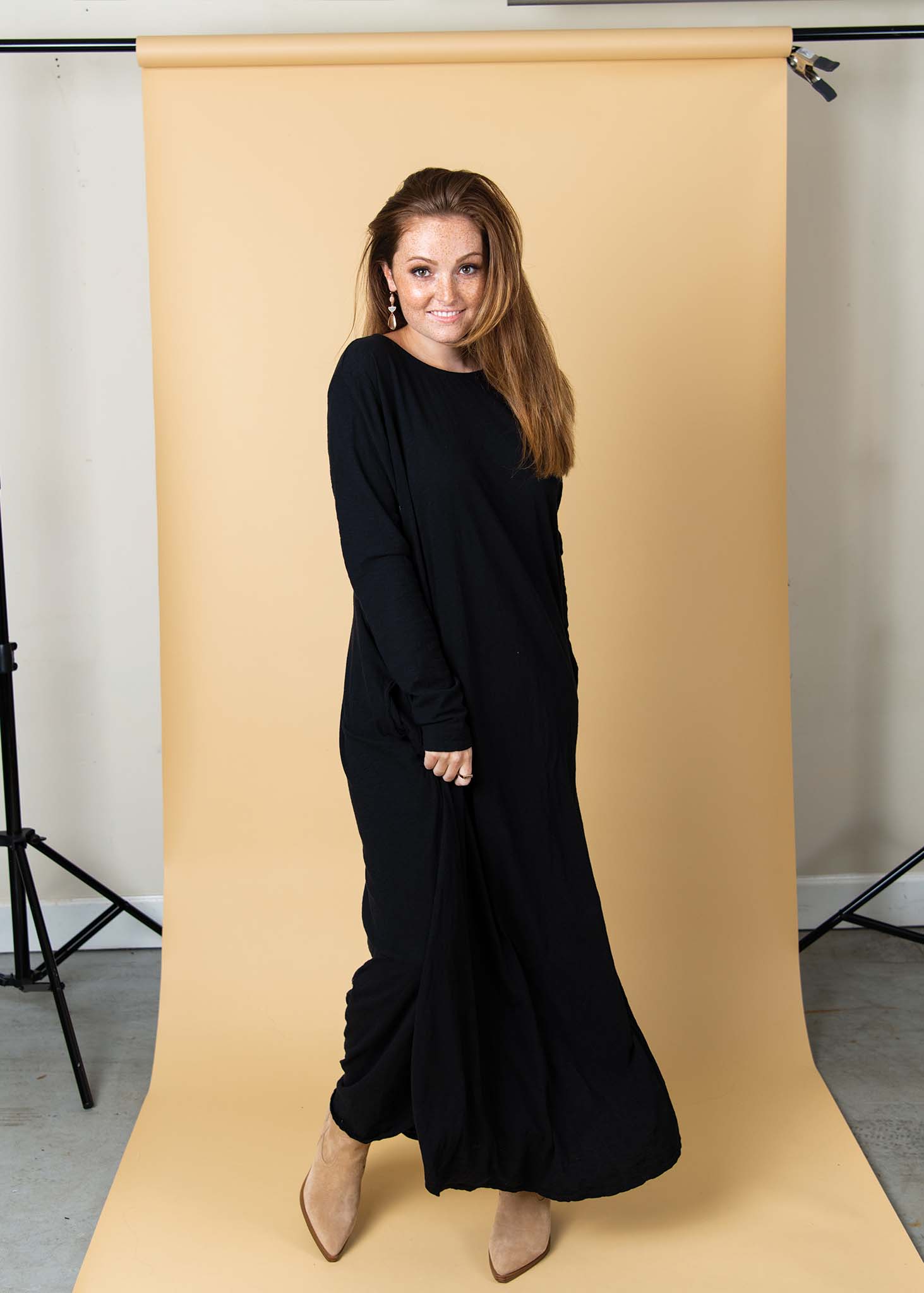 Be Clever Duo Dress - Black