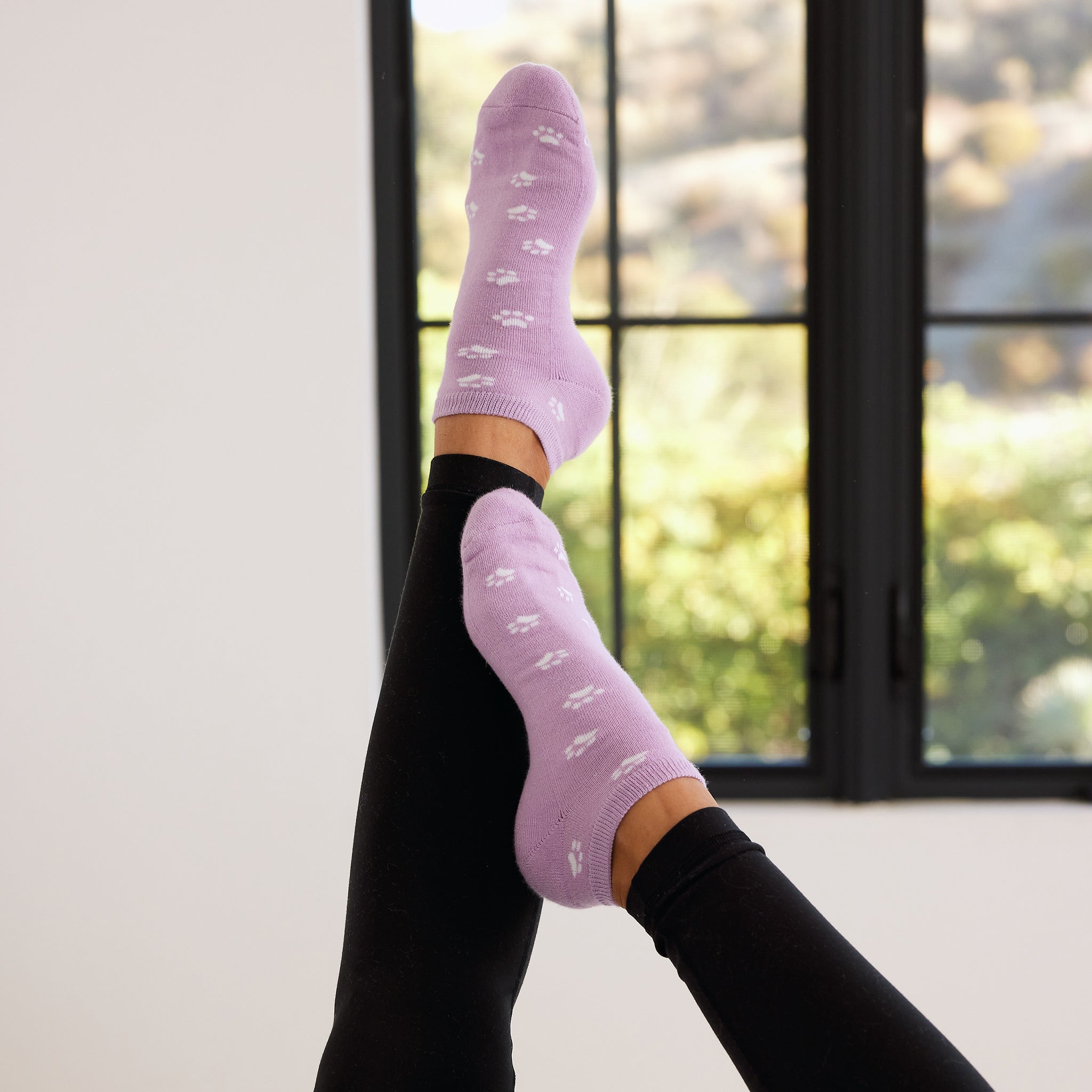 Socks that Save Dogs ankle socks, pair — Conscious Step organic cotton