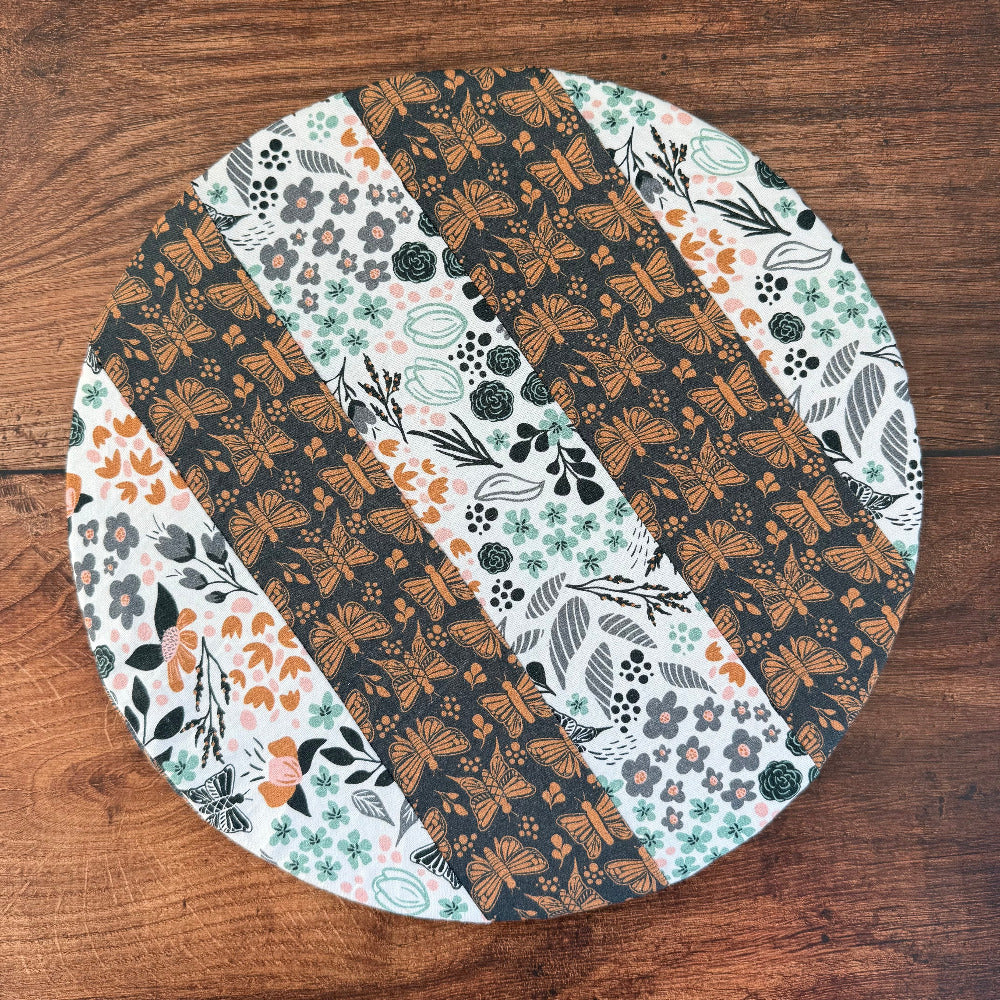 Medium cotton bowl & banneton cover — reusable, plastic-free, Five Oaks Farm
