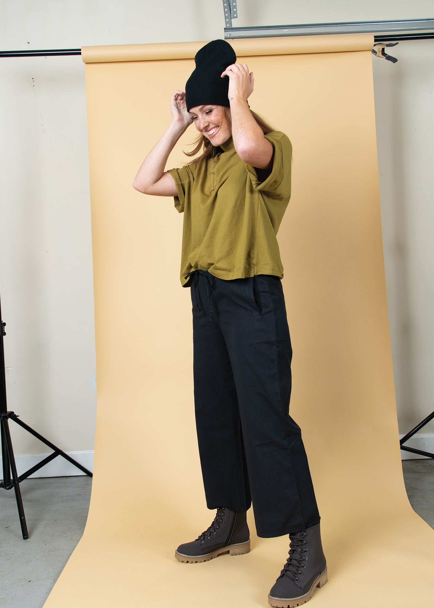 Shore Pant - Black Twill