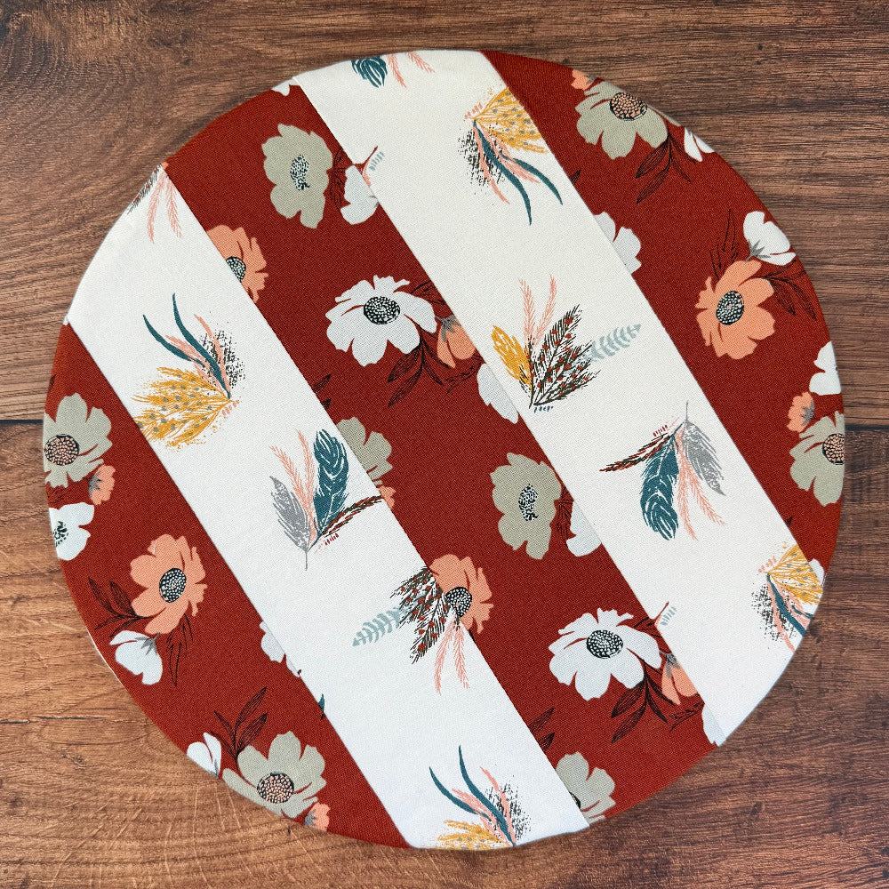 Medium cotton bowl & banneton cover — reusable, plastic-free, Five Oaks Farm