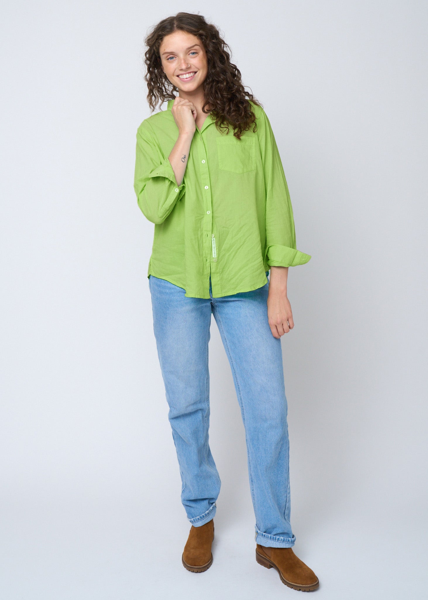 Good Boyfriend Shirt - Citron