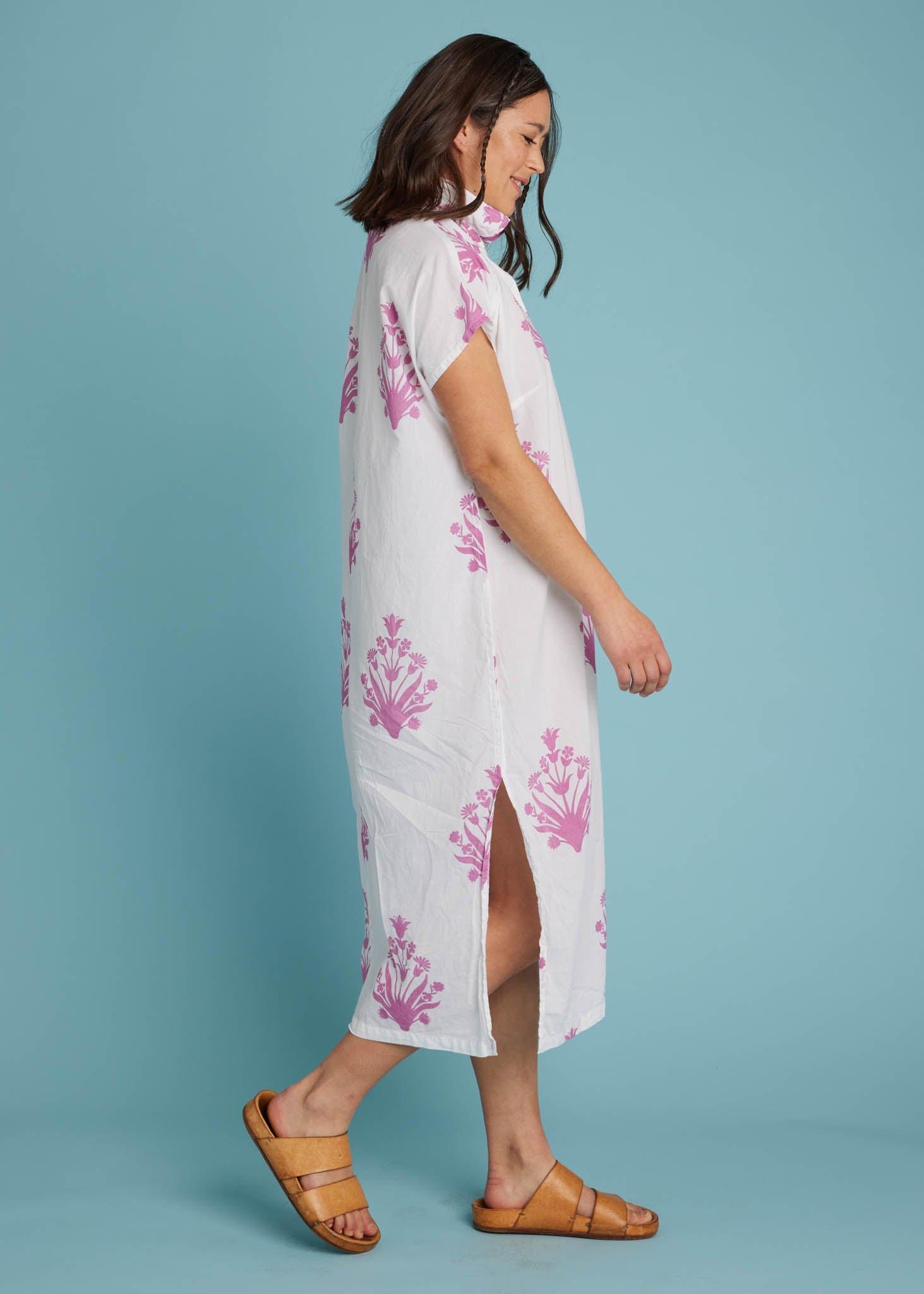 Scout Caftan - Cameo Floral Dahlia