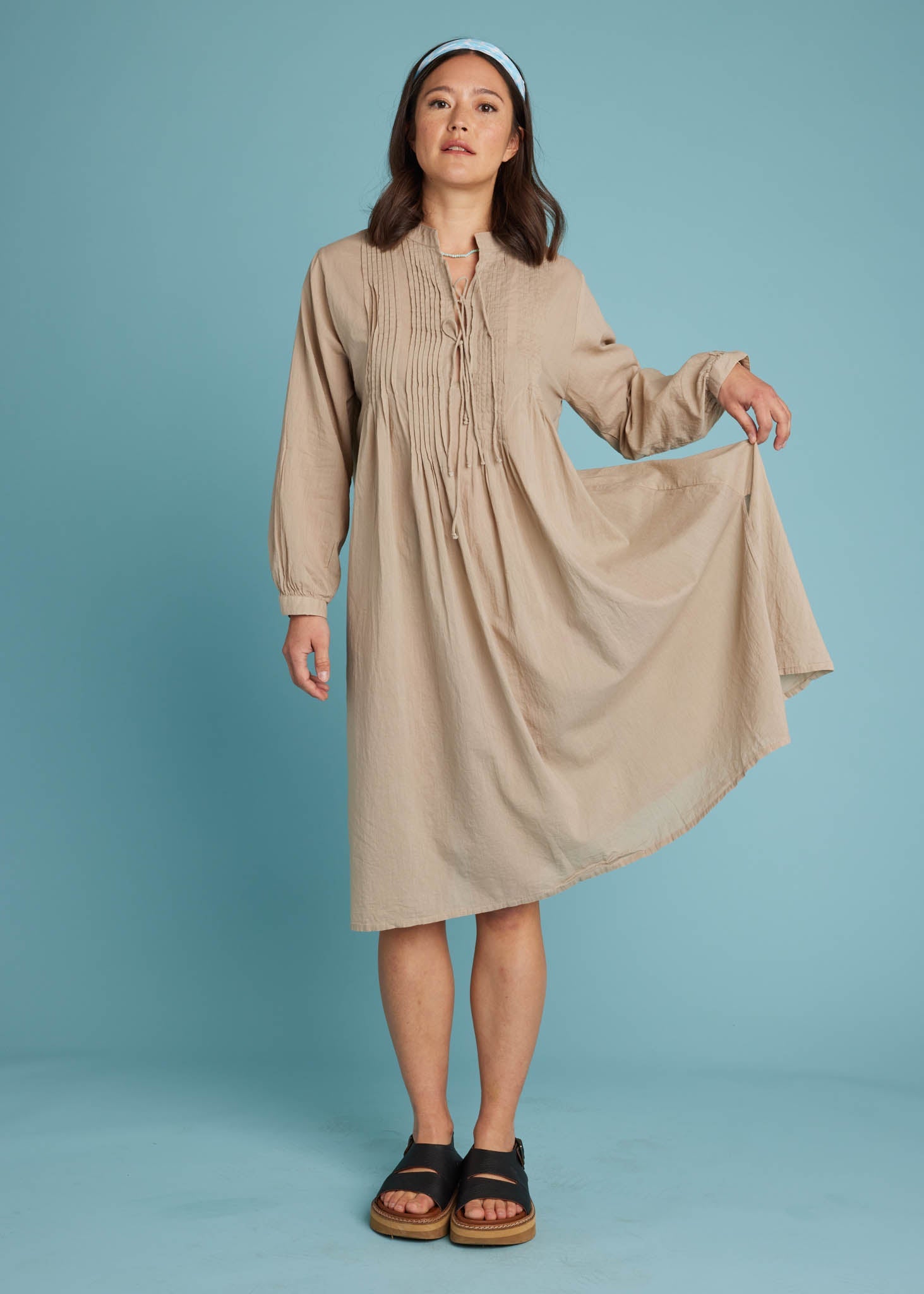 Byron Bay Caftan - Pebble