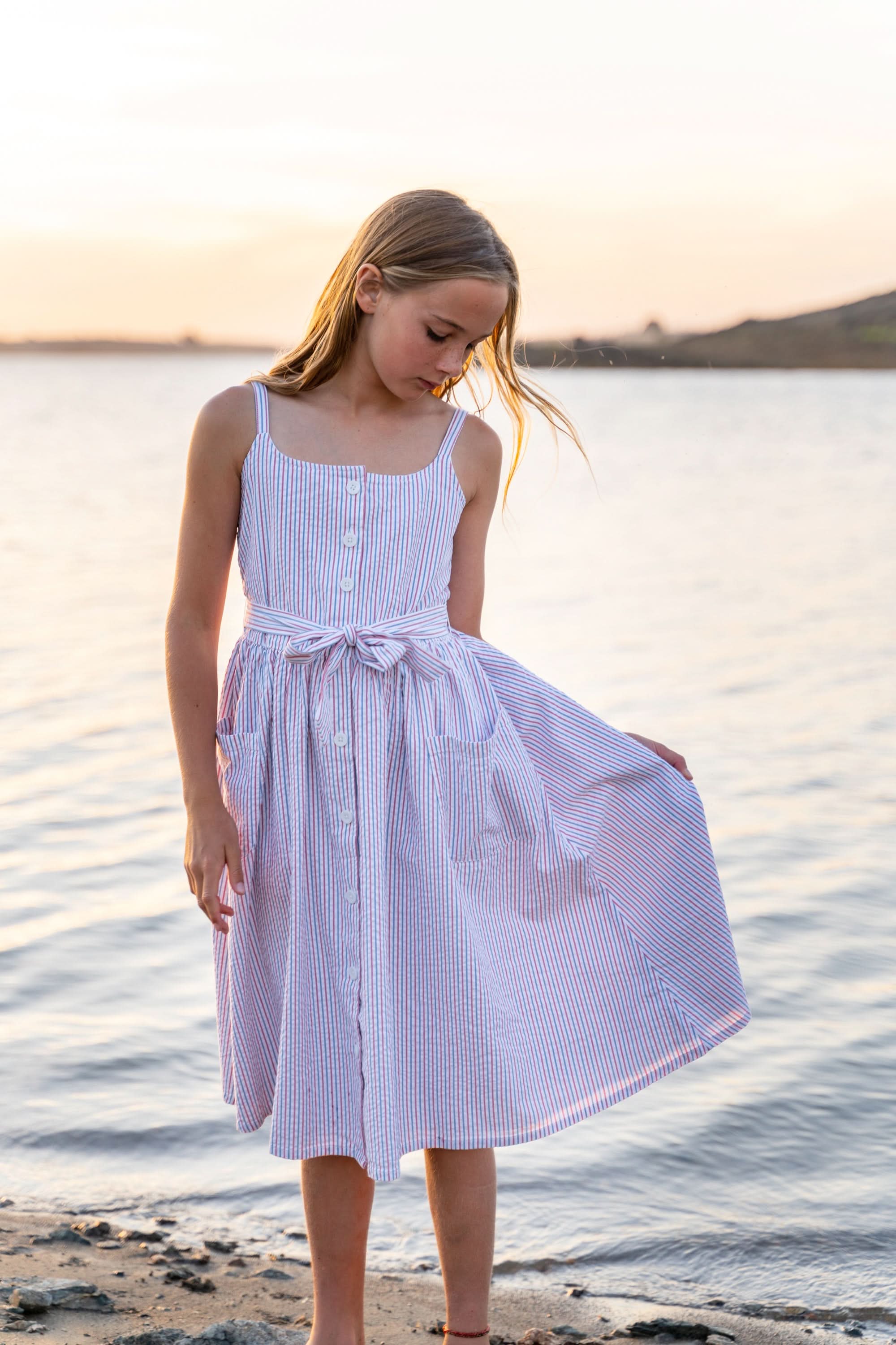 Button Front Sun Dress