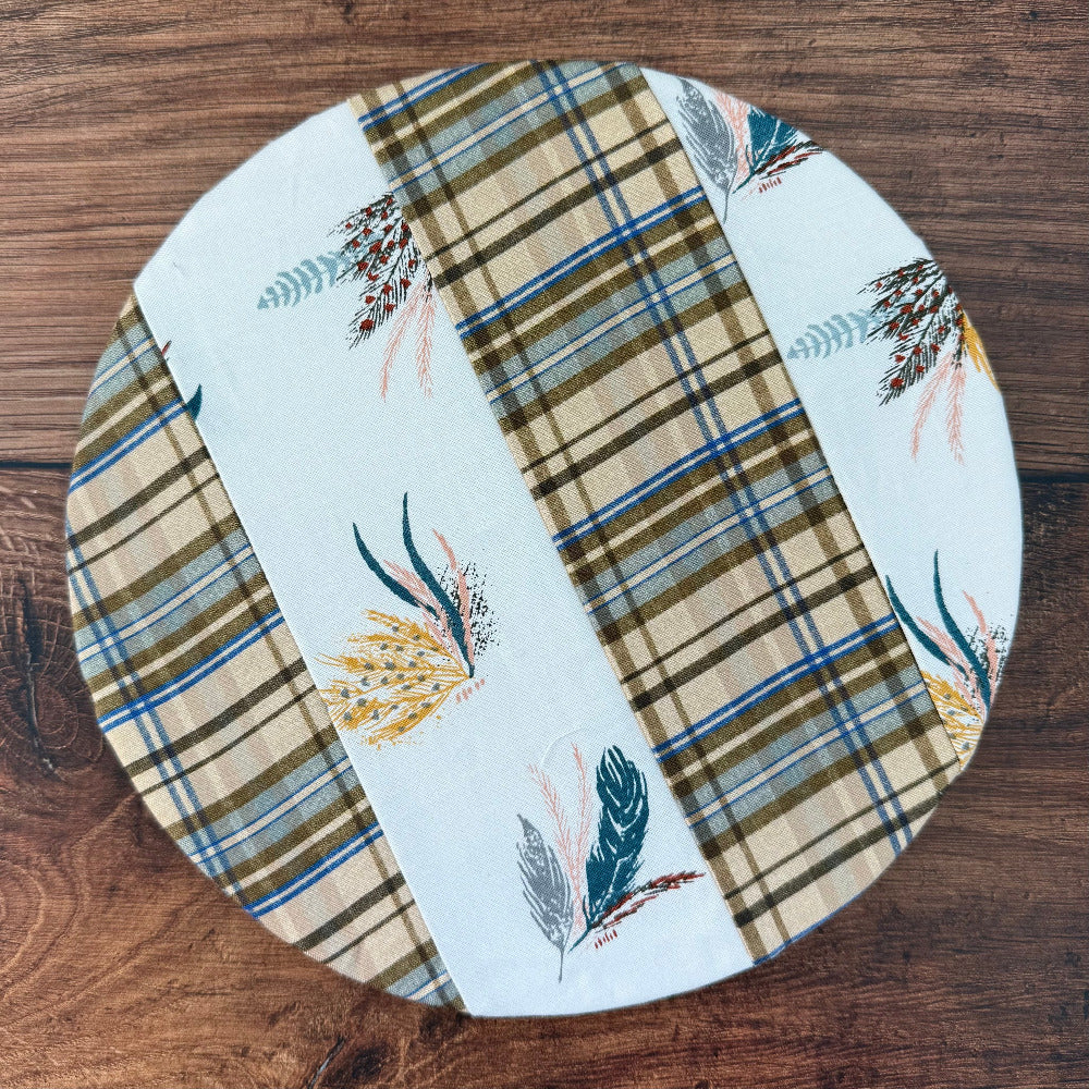 Small cotton bowl & banneton cover — reusable, plastic-free, Five Oaks Farm