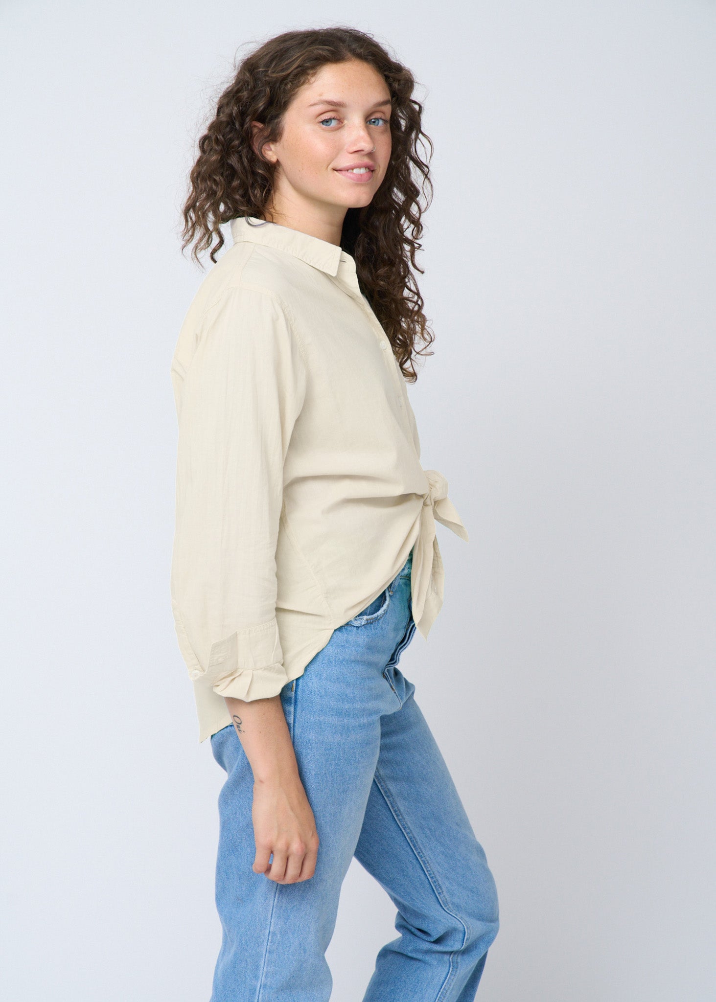 Good Boyfriend Shirt - Ecru
