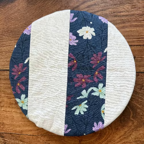 Small cotton bowl & banneton cover — reusable, plastic-free, Five Oaks Farm