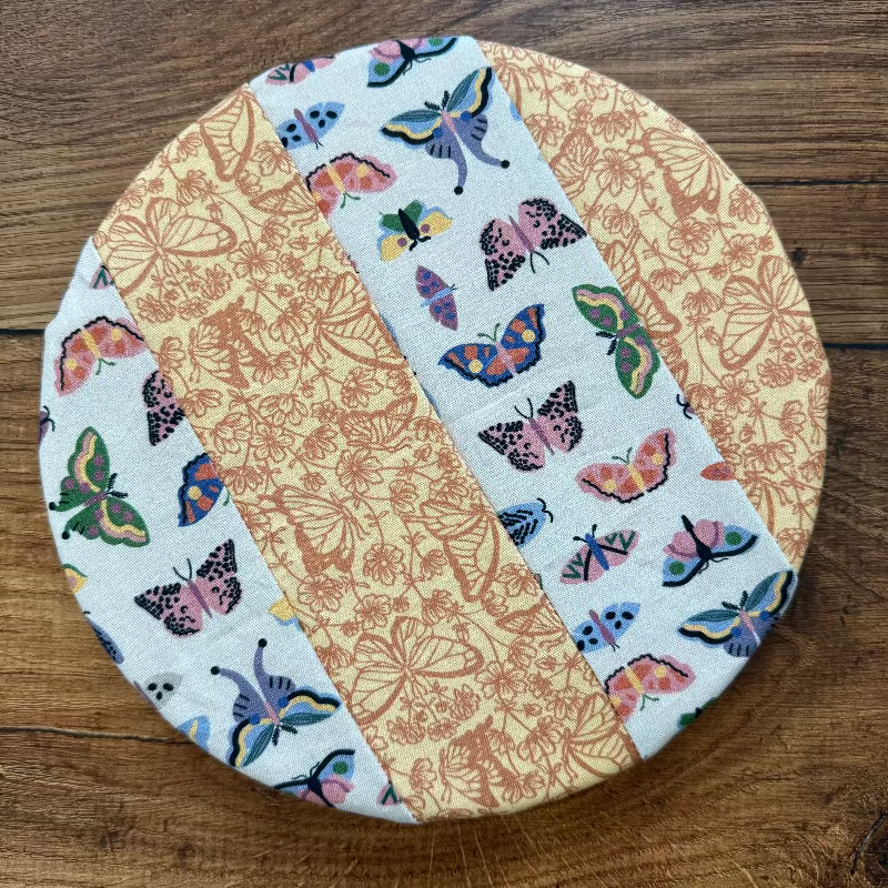 Small cotton bowl & banneton cover — reusable, plastic-free, Five Oaks Farm