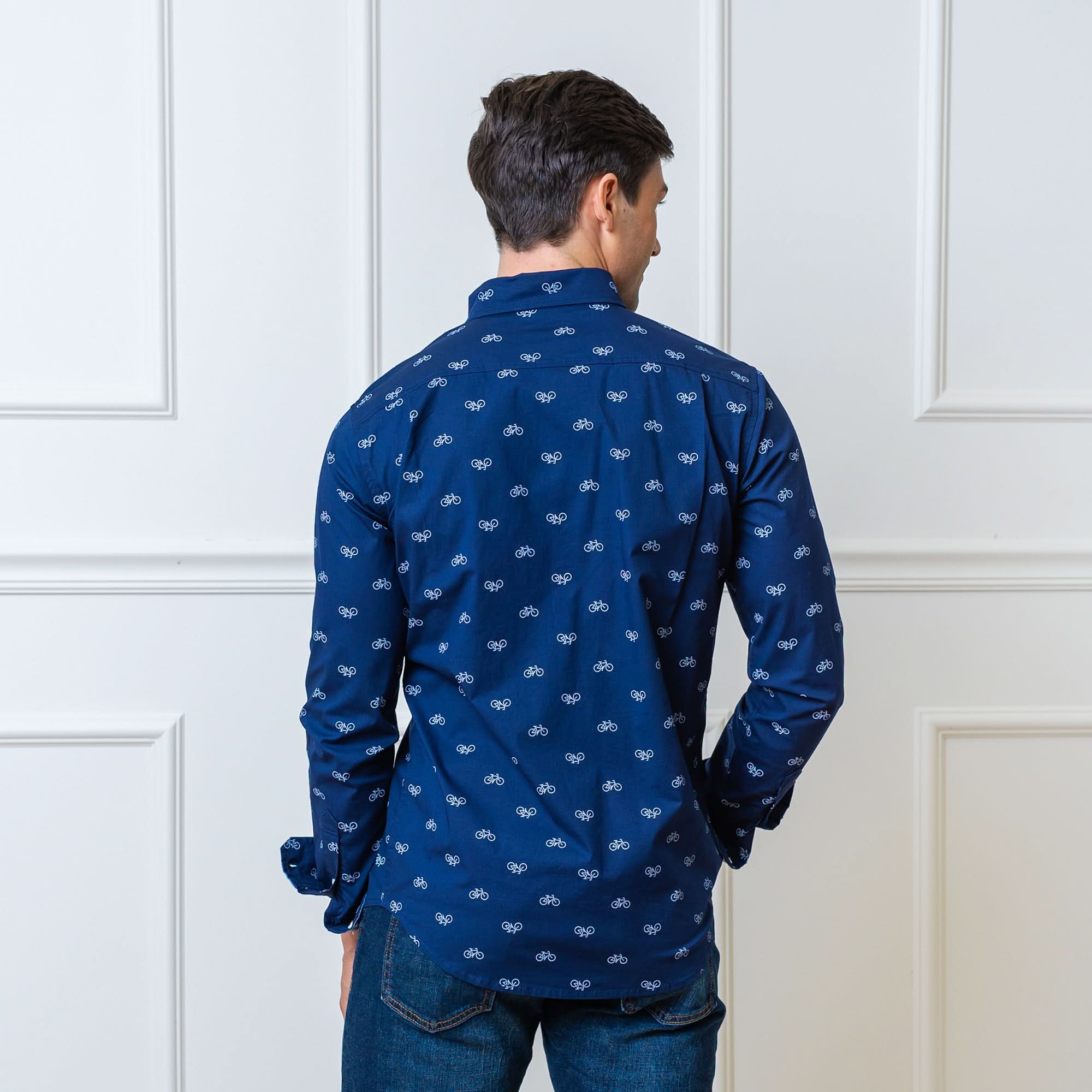 Organic Stretch Poplin Button Down Shirt