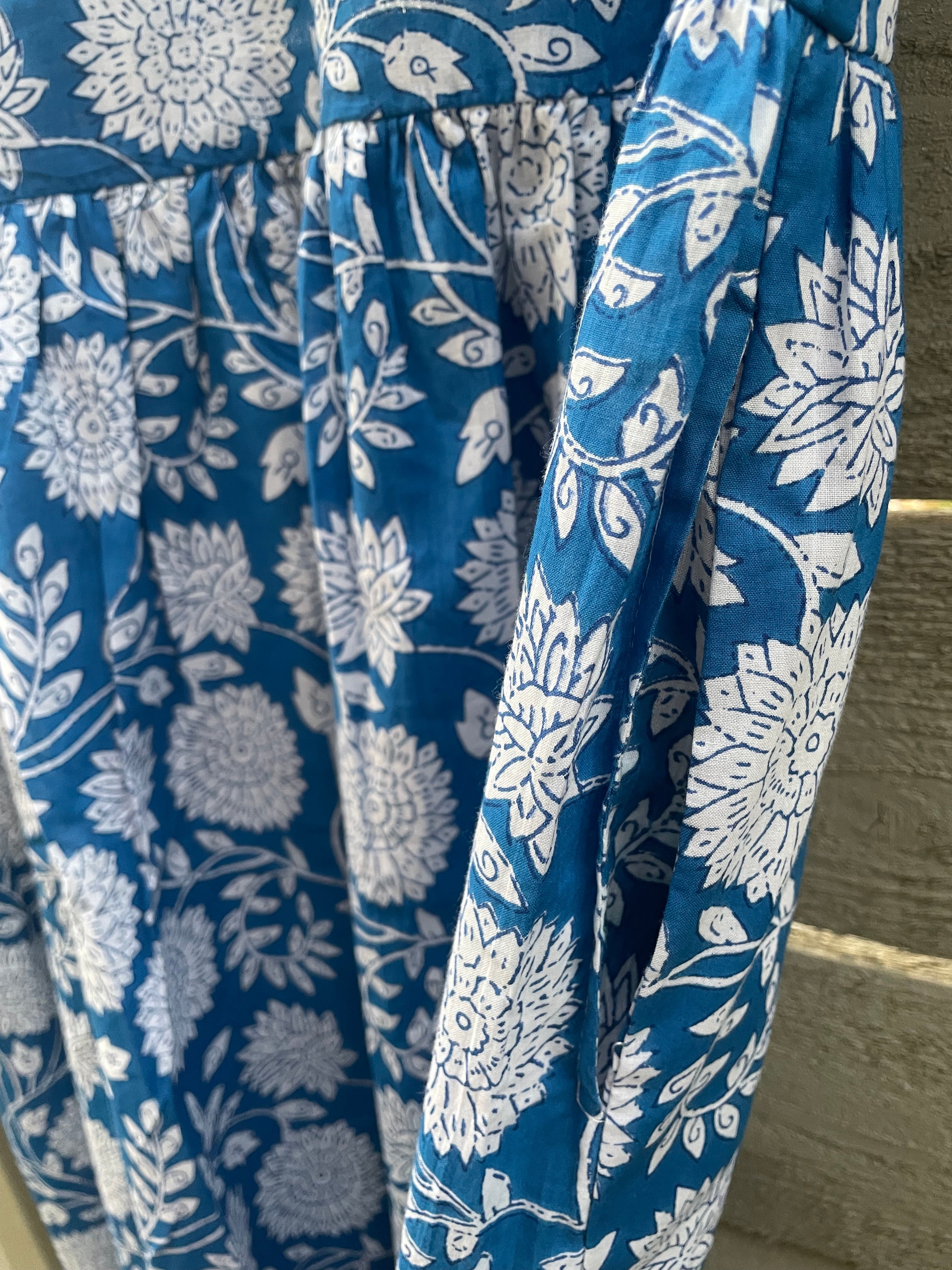 Hudson Dress - Hydrangea Beauty Cobalt