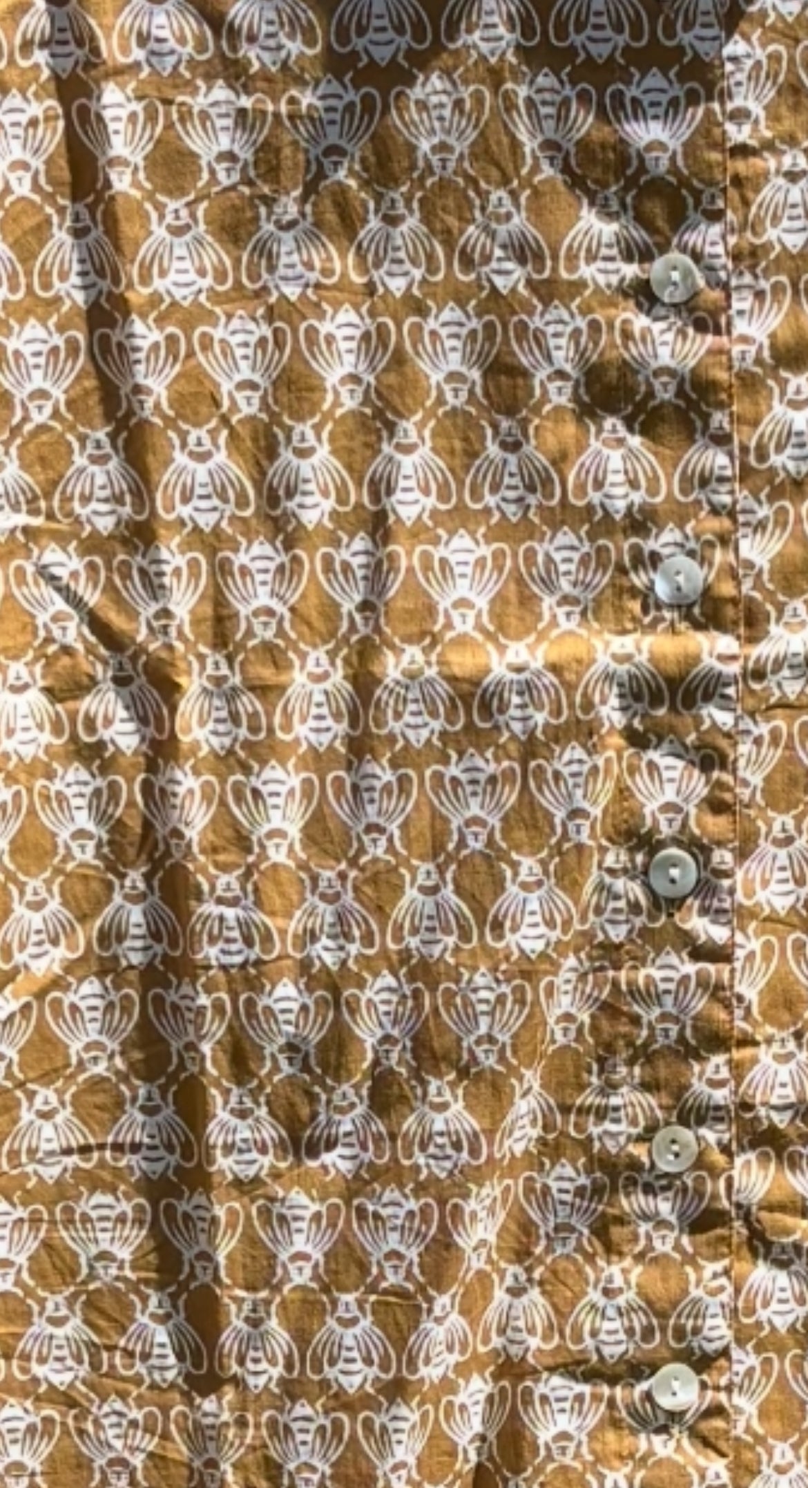 Good Boyfriend Short Sleeve Shirt - Bee Happy Honeycomb