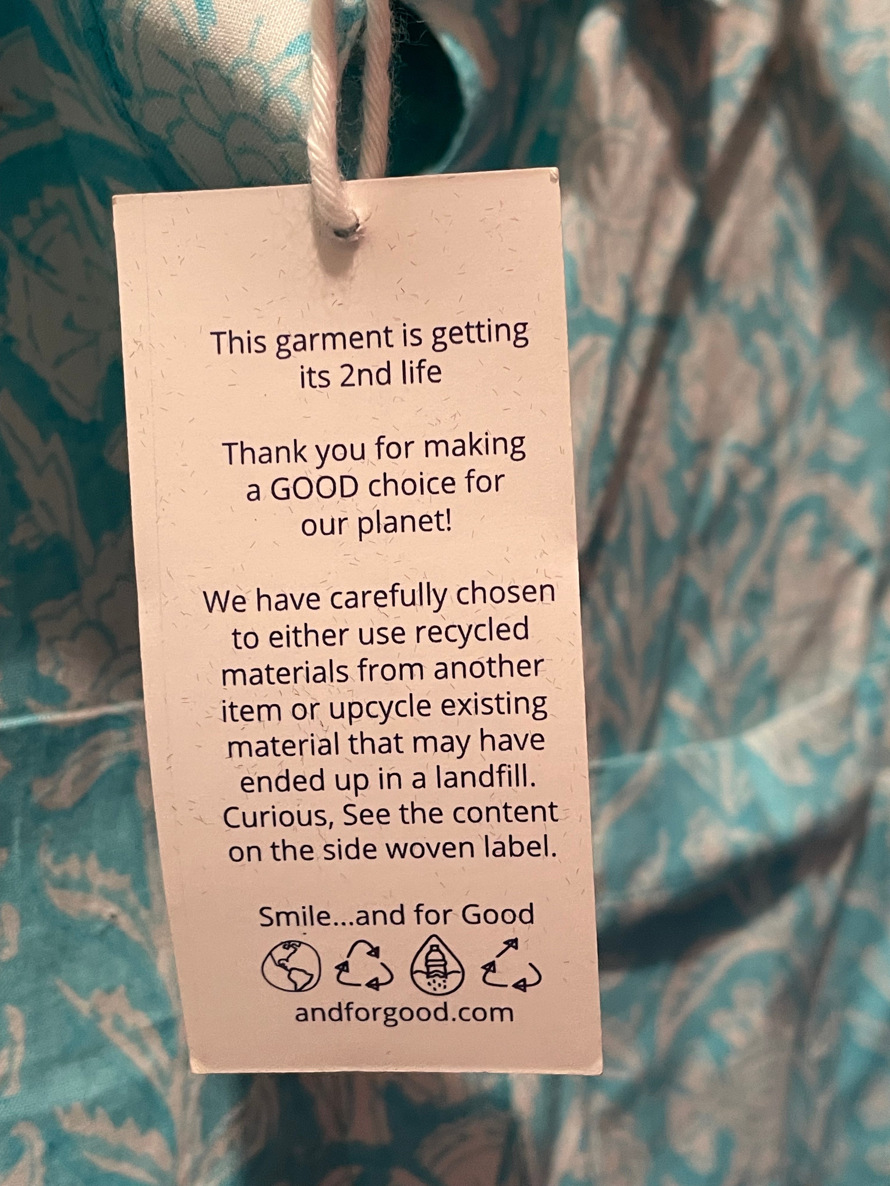 Good Boyfriend Shirt - Capri Floral Cerulean