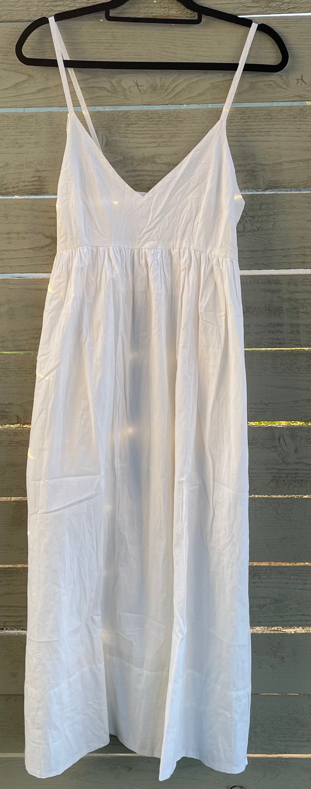 Hamptons Dress - Natural White
