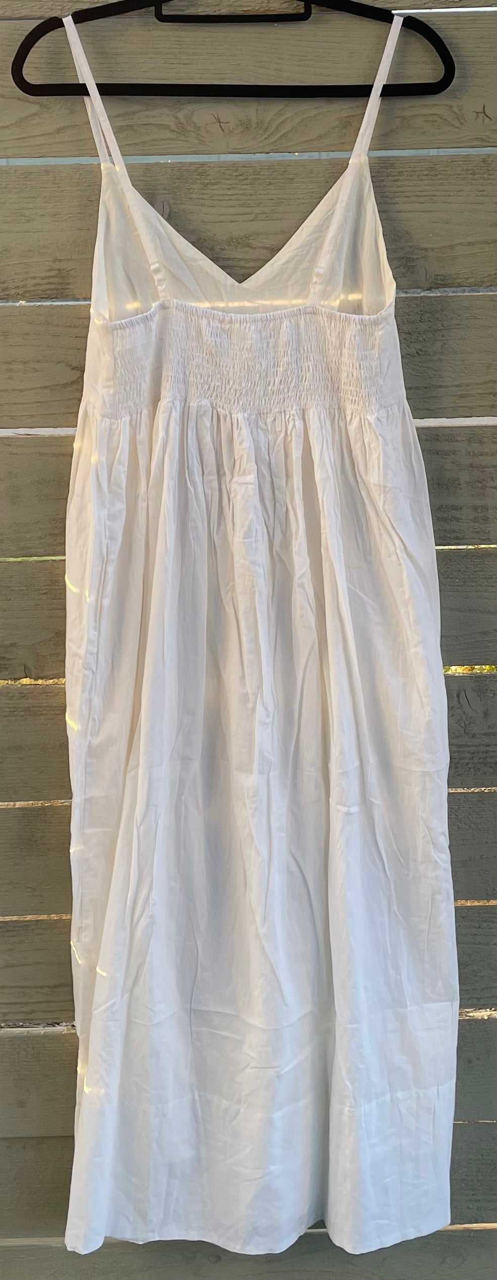 Hamptons Dress - Natural White