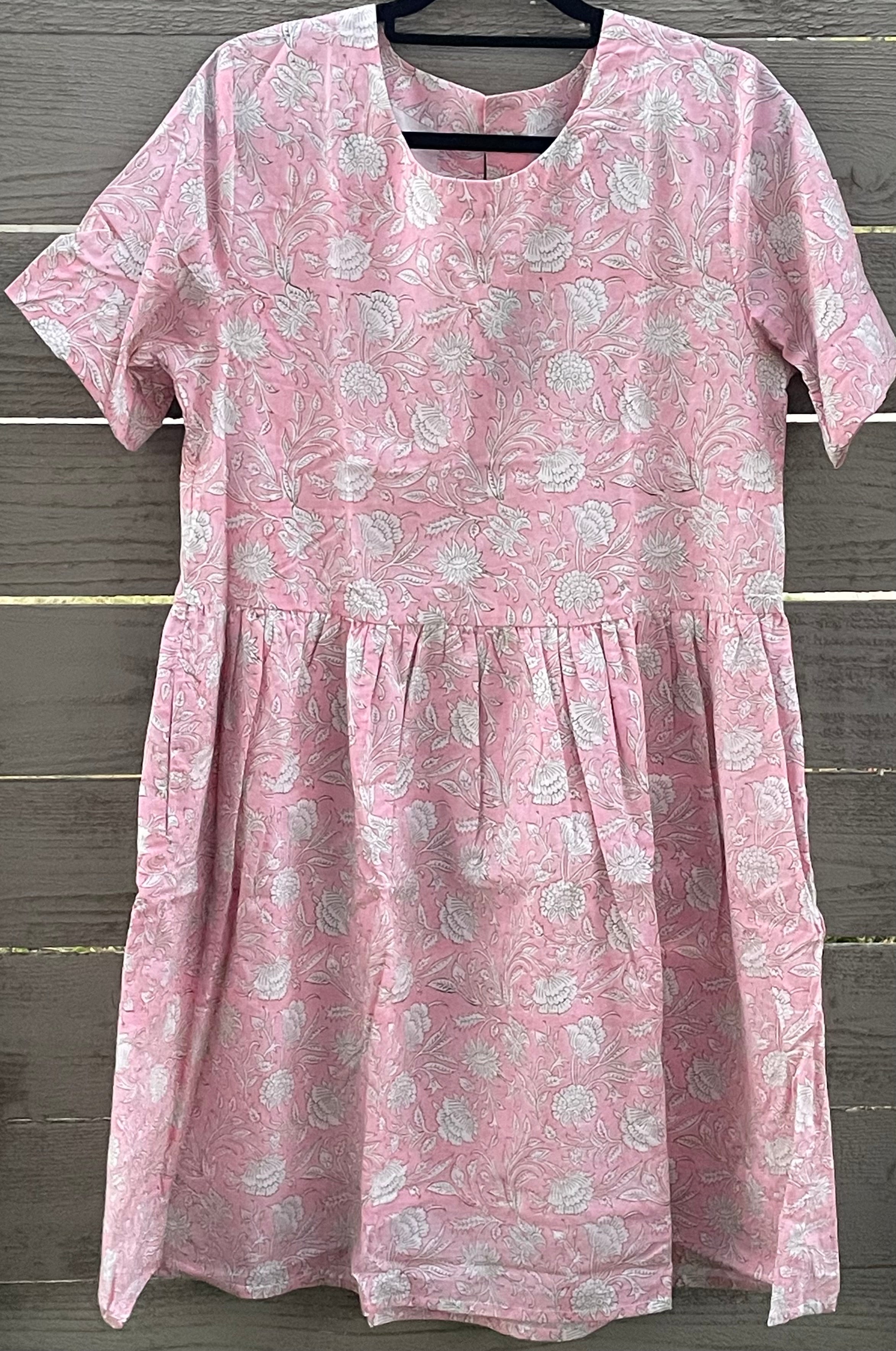Hudson Dress - Floral Escape Tickled Pink