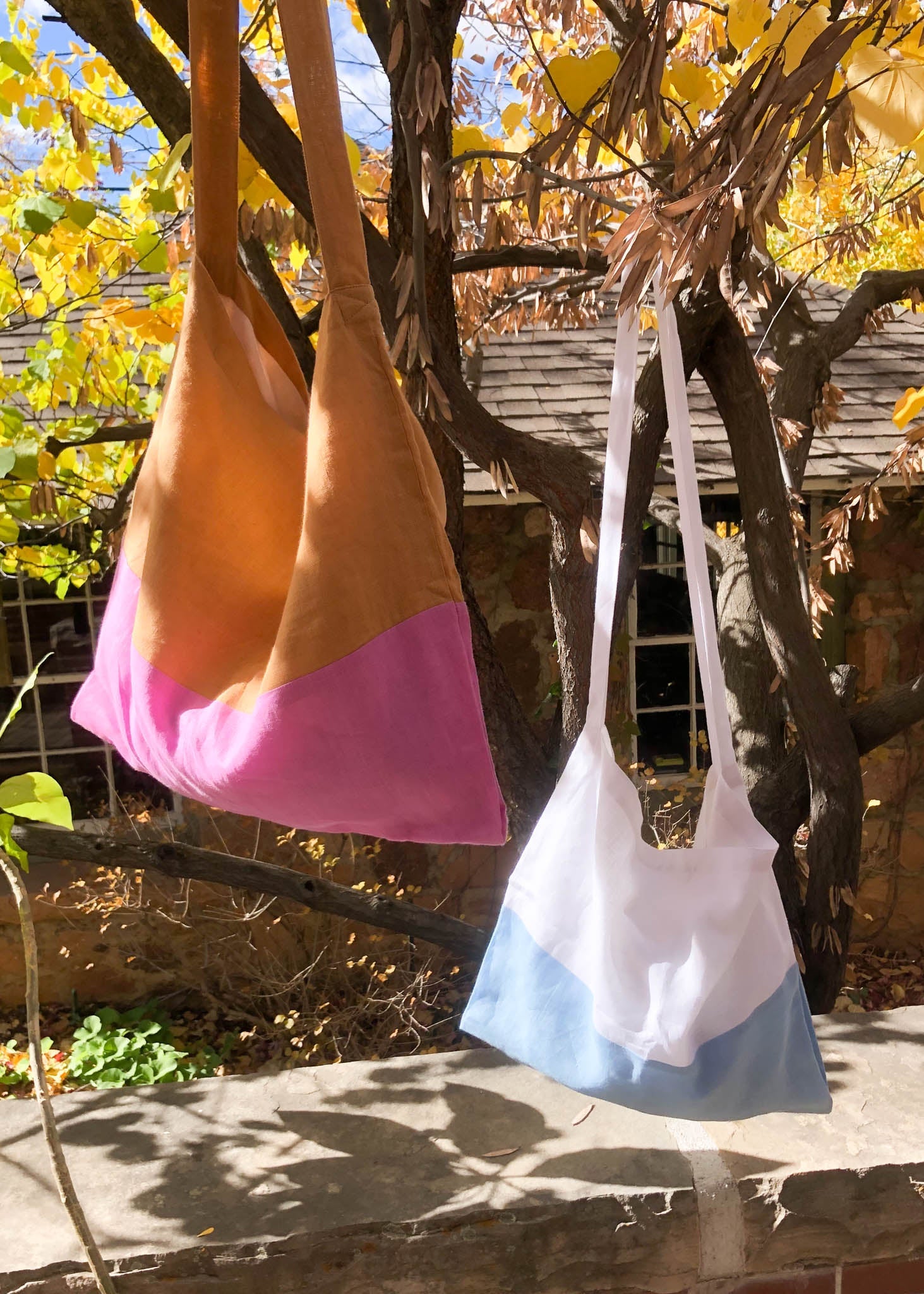 Farmers Market Bag - Clay & Dahlia Linen