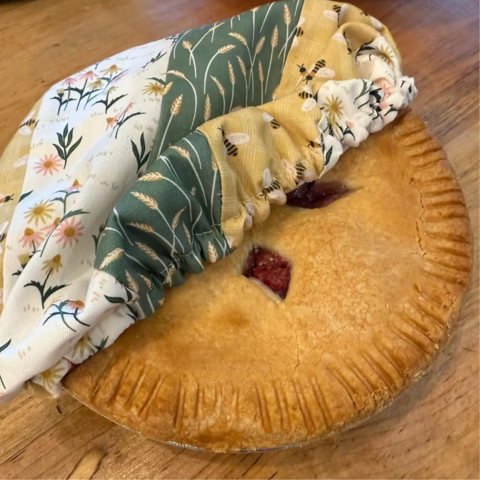Small bowl & banneton covers by Five Oaks Farm — handmade cotton, plastic-free