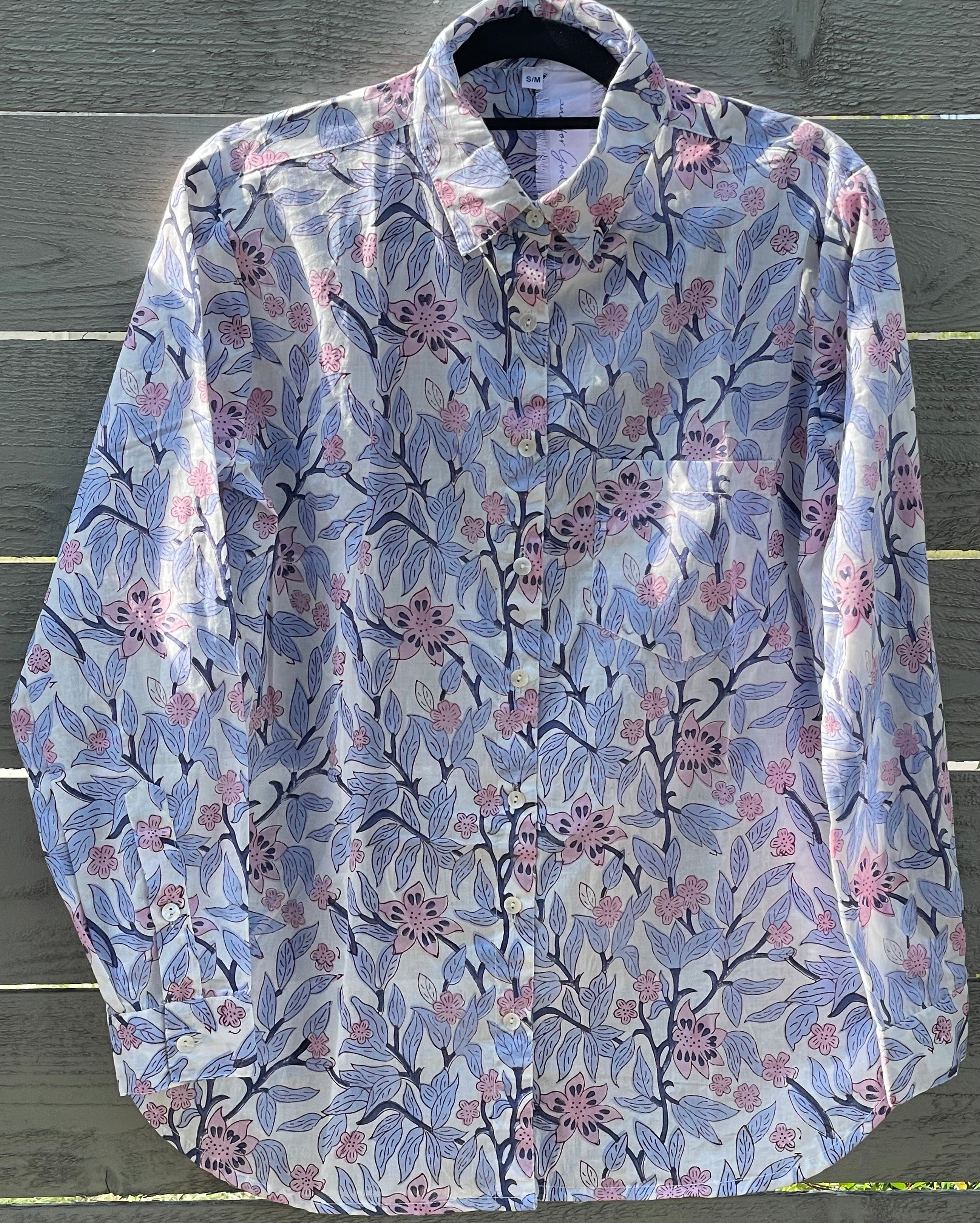 Good Boyfriend Shirt - Kauai Floral