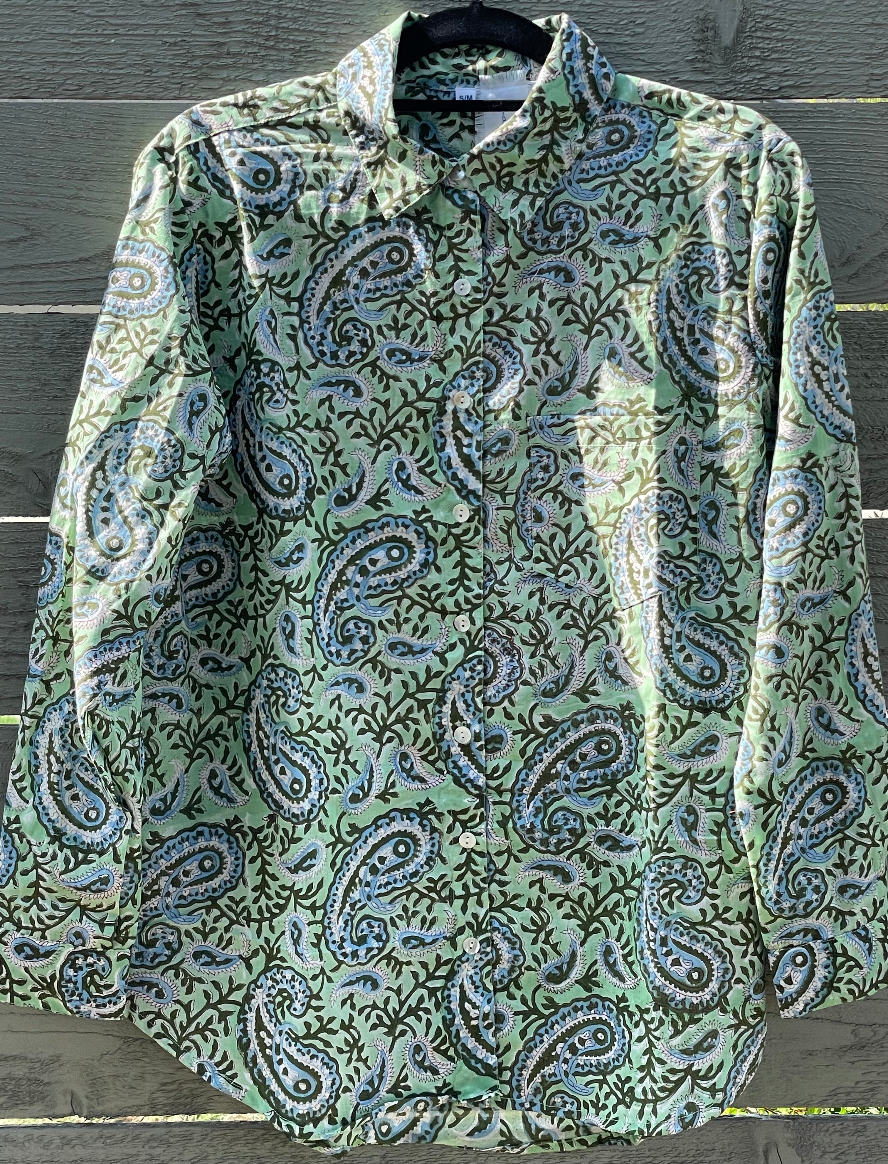 Good Boyfriend Shirt - Camden Paisley