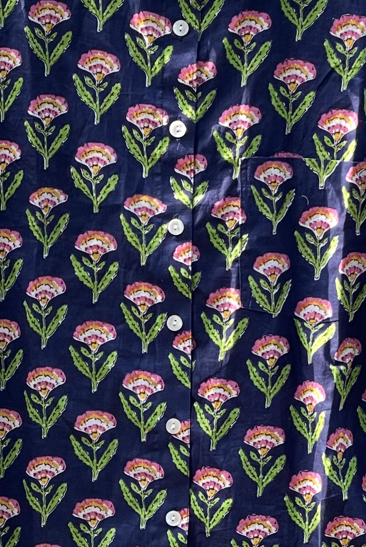 Good Boyfriend Shirt - Carolina Tulip Navy