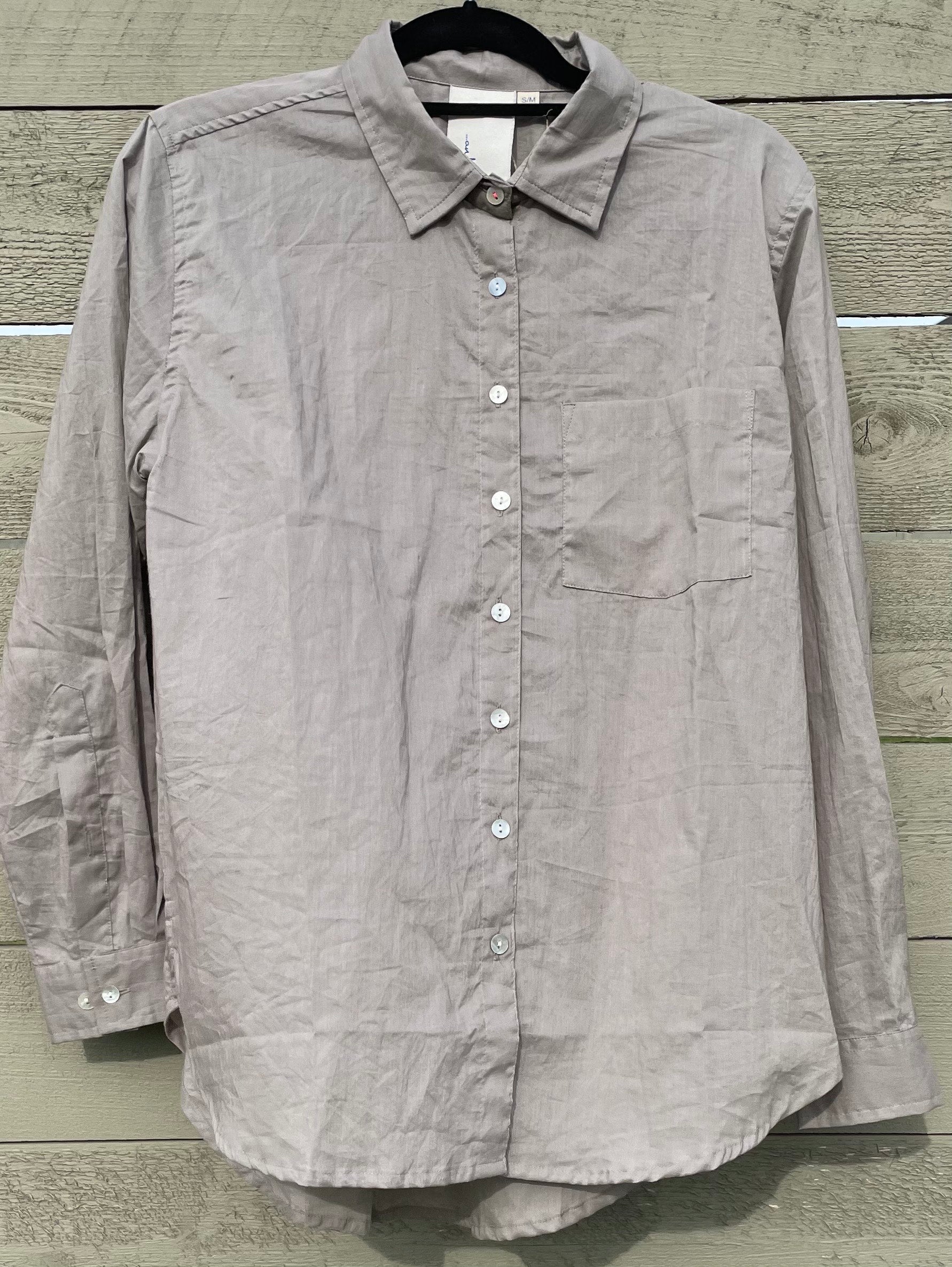 Good Boyfriend Shirt - Dove Grey