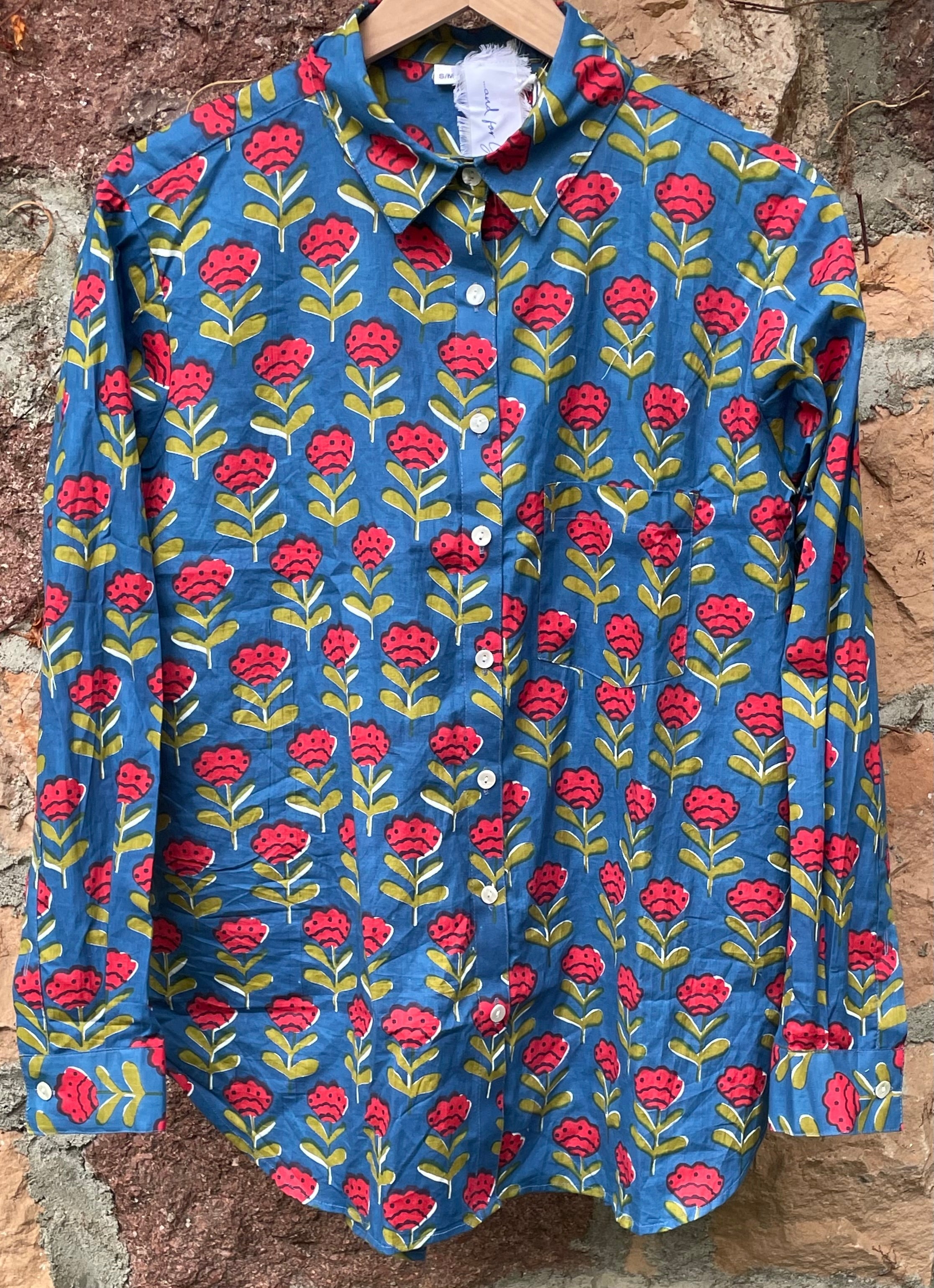 Good Boyfriend Shirt - Netherlands Tulip Navy