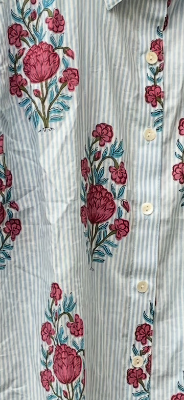 Good Boyfriend Shirt - Avalon Floral Sky