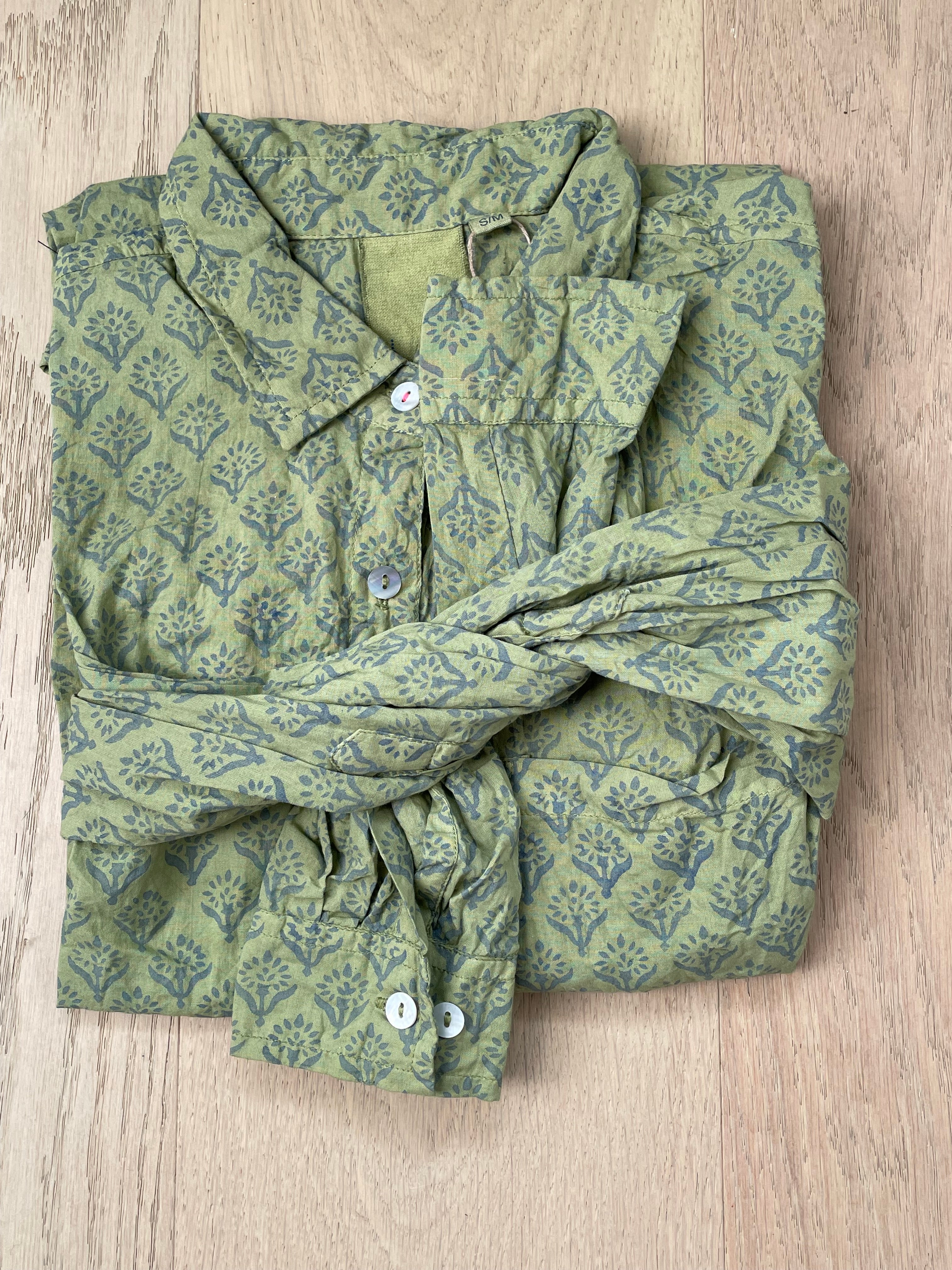 Good Boyfriend Shirt - Sunflower Overdye Sage