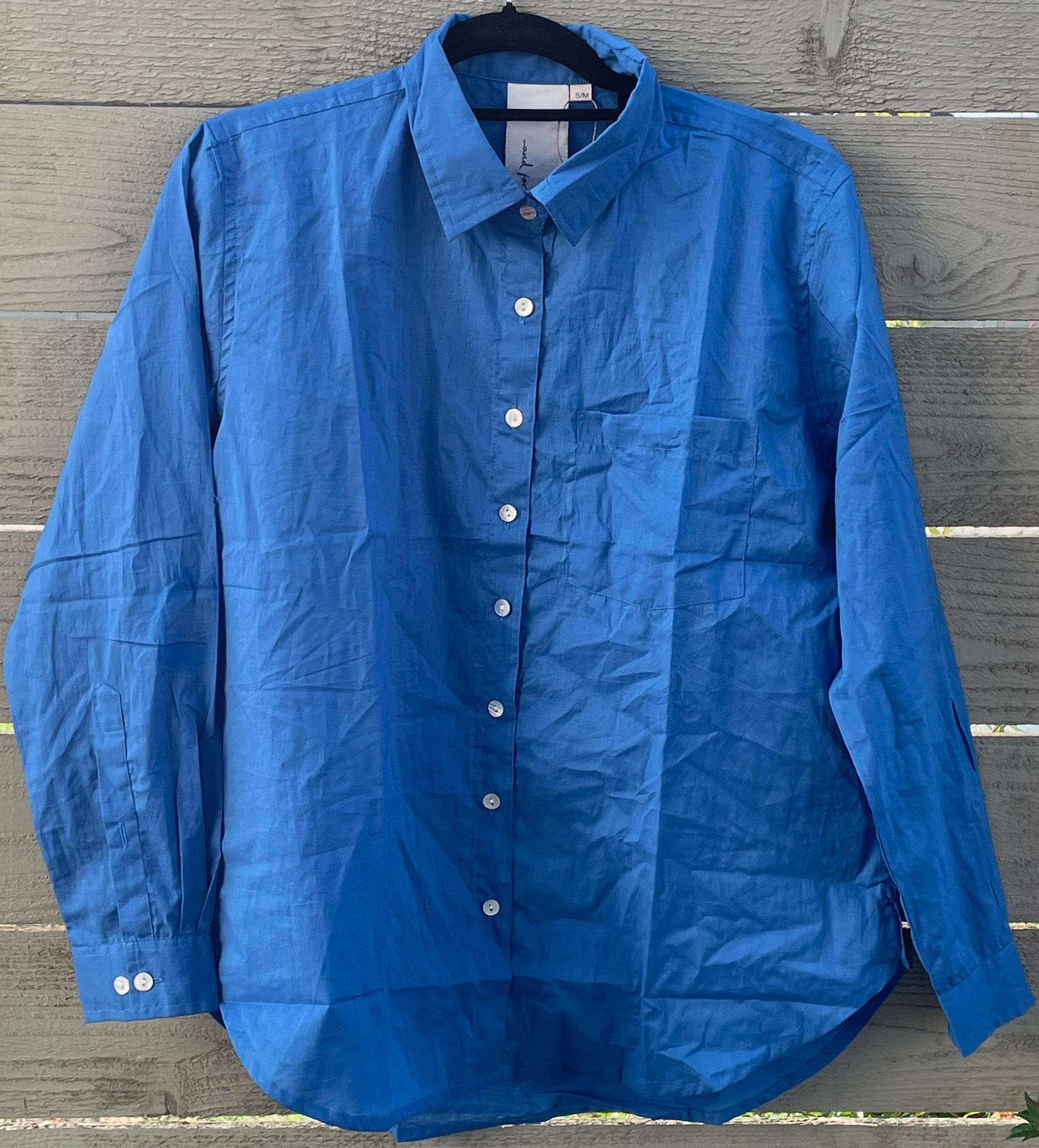 Good Boyfriend Shirt - Cobalt