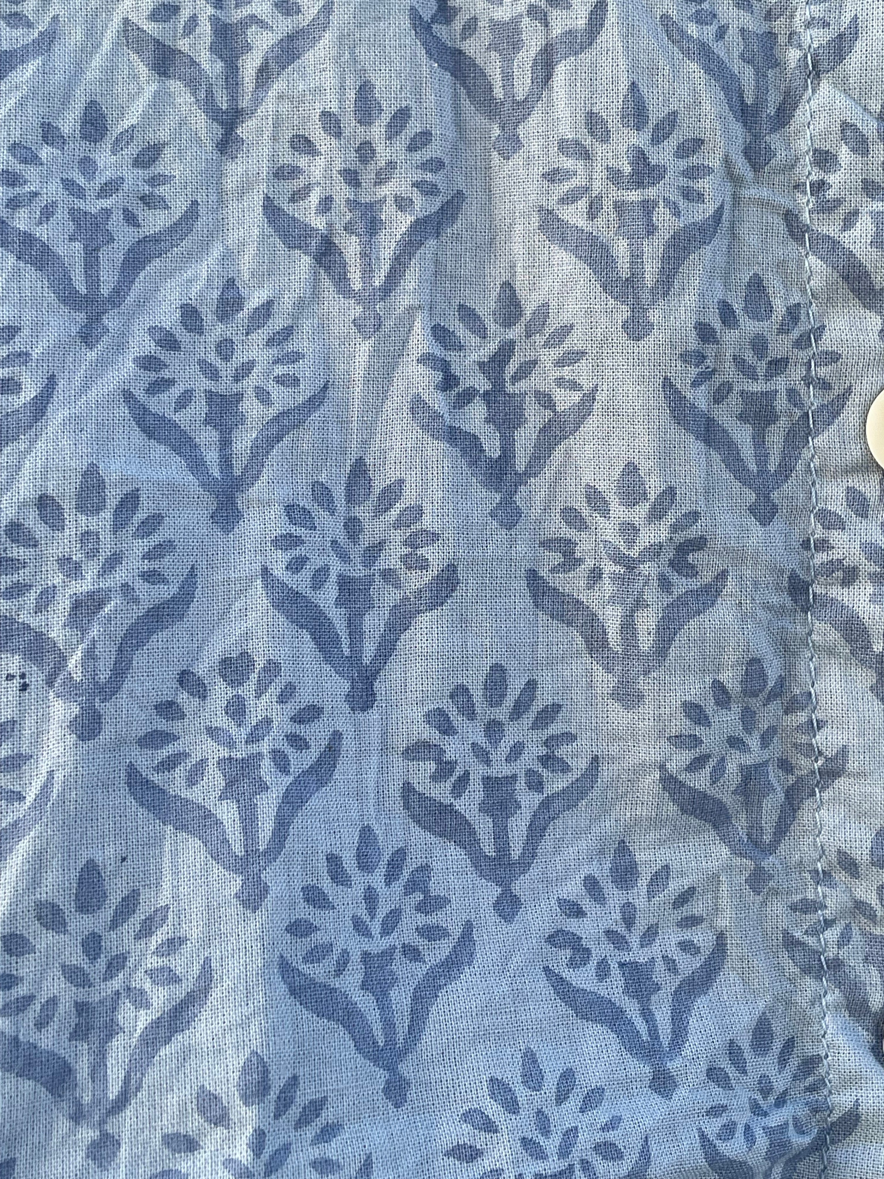 Good Boyfriend Shirt - Sunflower Overdye Cornflower Blue