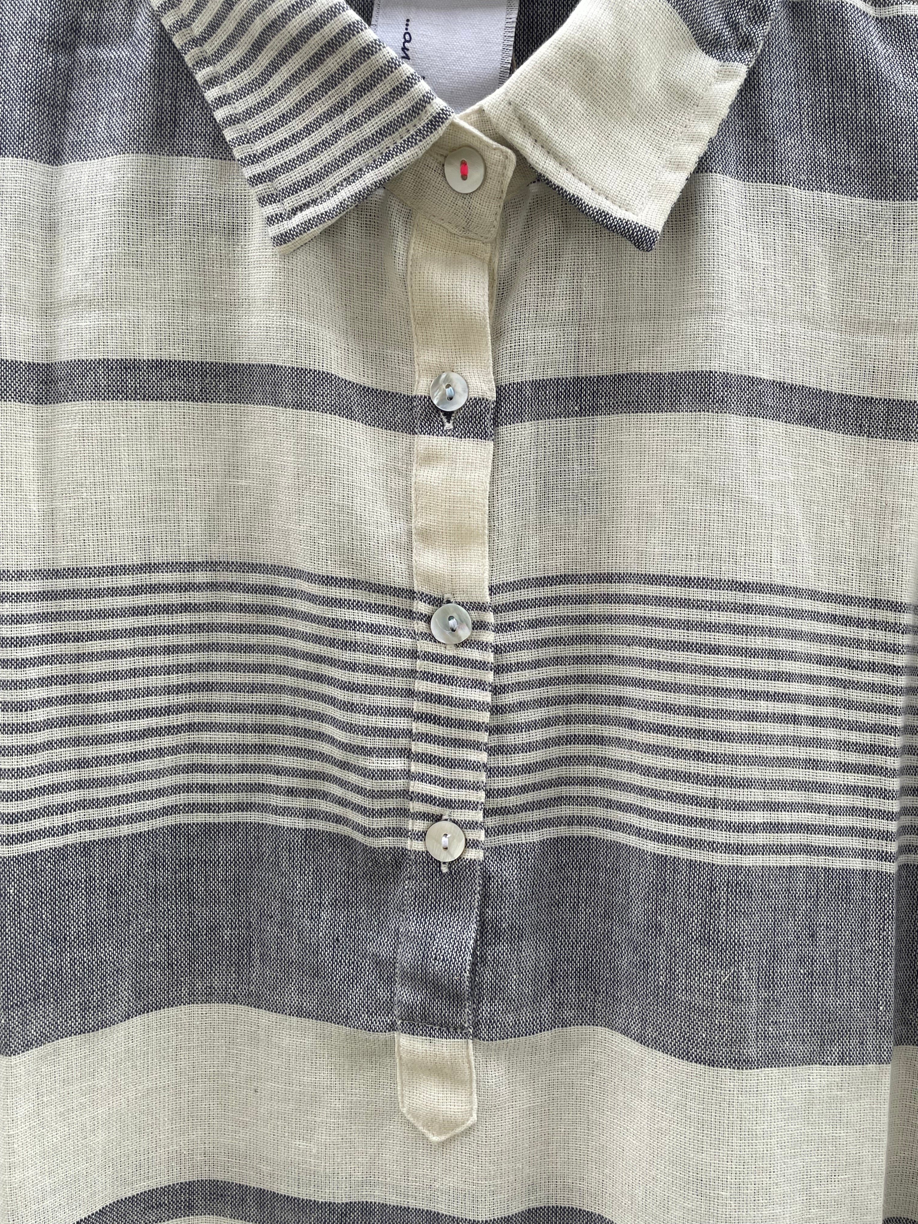 Good Boyfriend ShirtDress - Yarn Dye Stripe