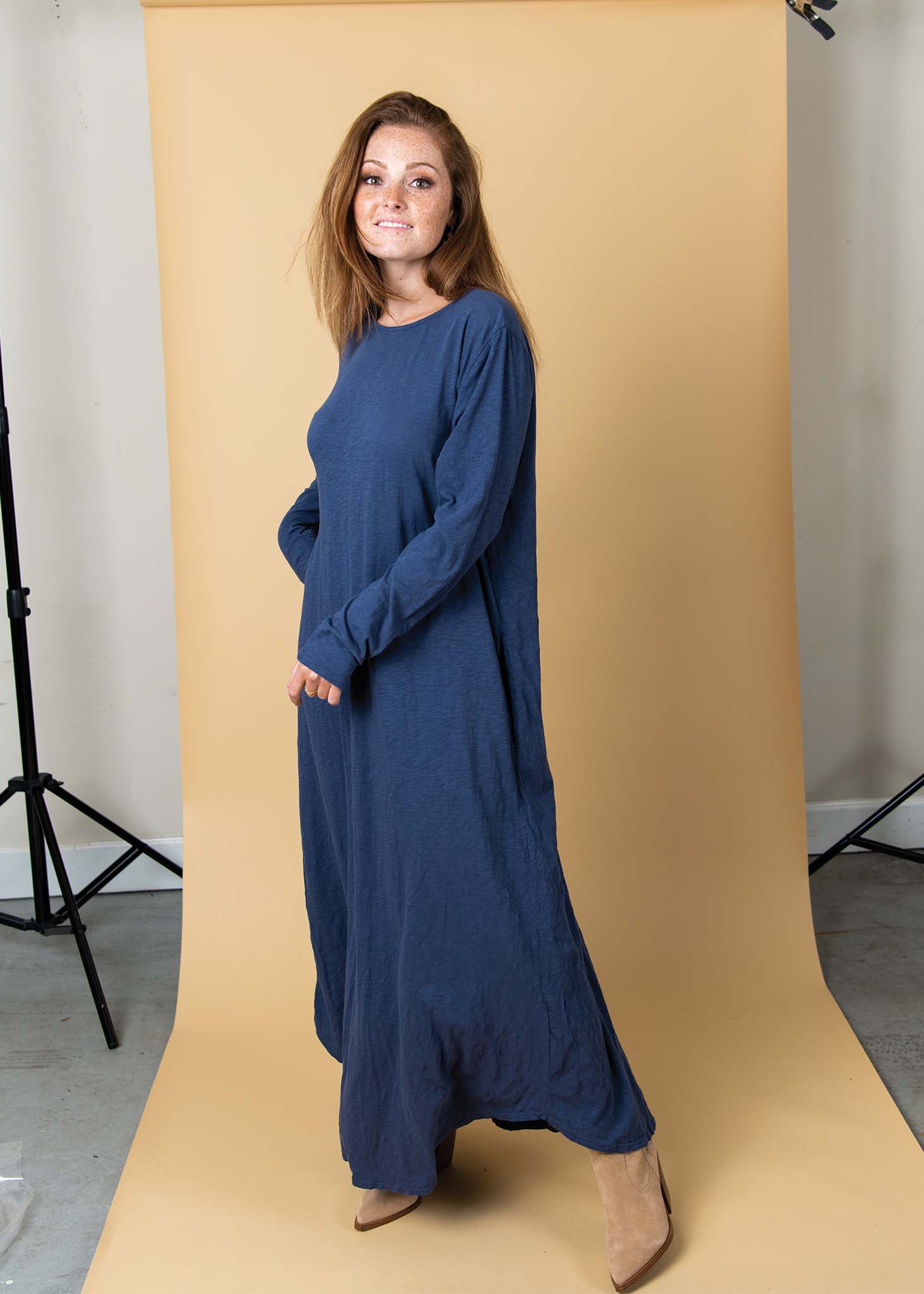 Be Clever Duo Dress - Inky Blue