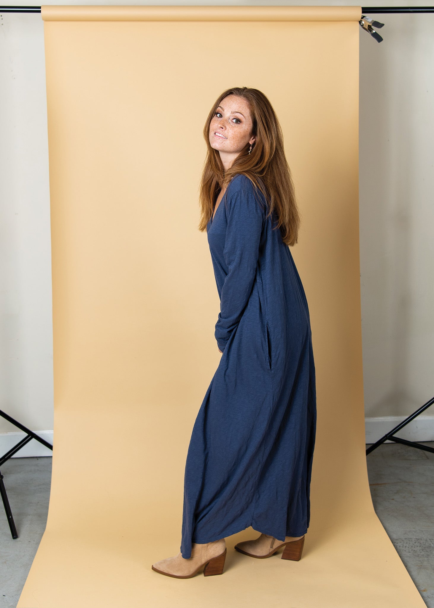 Be Clever Duo Dress - Inky Blue